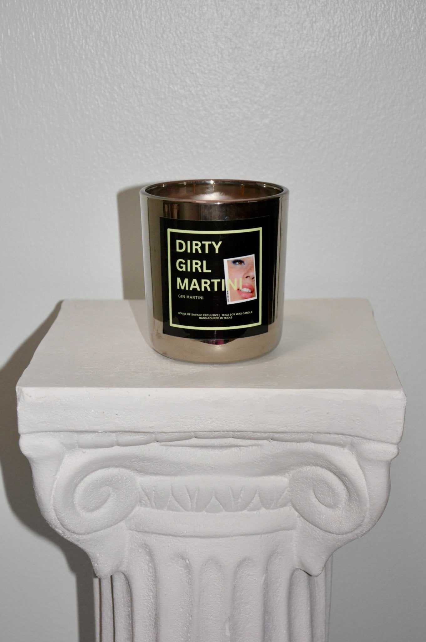 DIRTY GIRL MARTINI CANDLE - Arte House