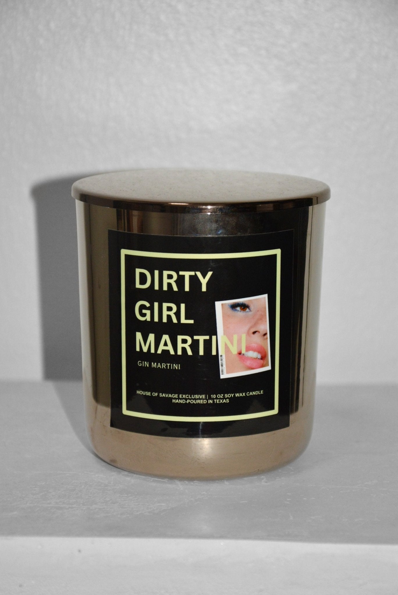 DIRTY GIRL MARTINI CANDLE - Arte House