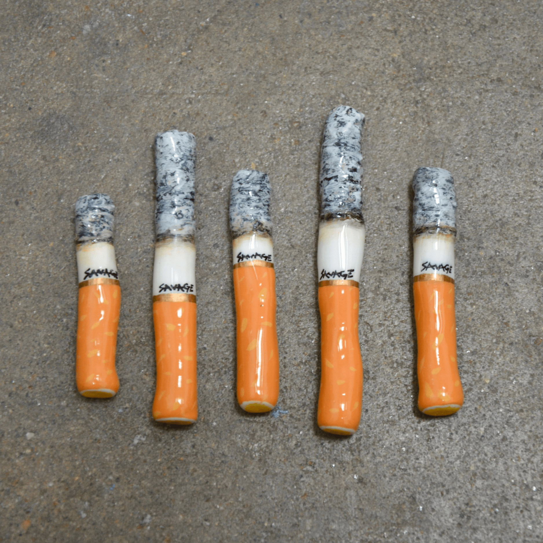 DUVALL CERAMIC CIGARETTES - SET OF FIVE - Arte House