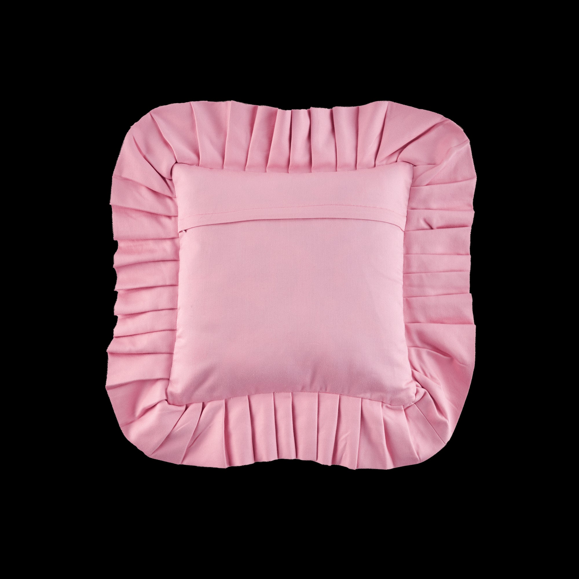 Ruffled Pillow Cover Blumen Green