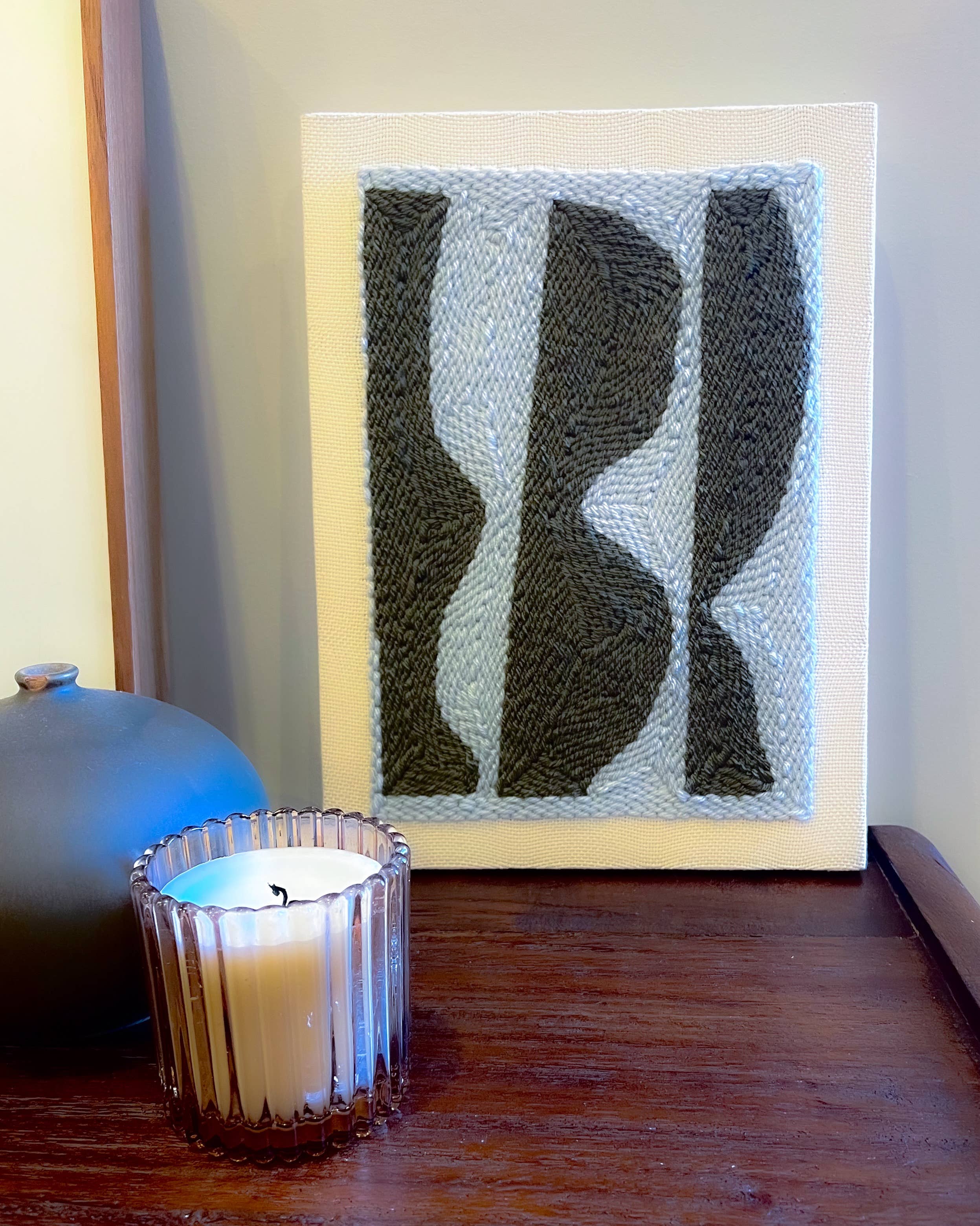 "Pillars" - Beginner Punch Needle Kit - Wall Art