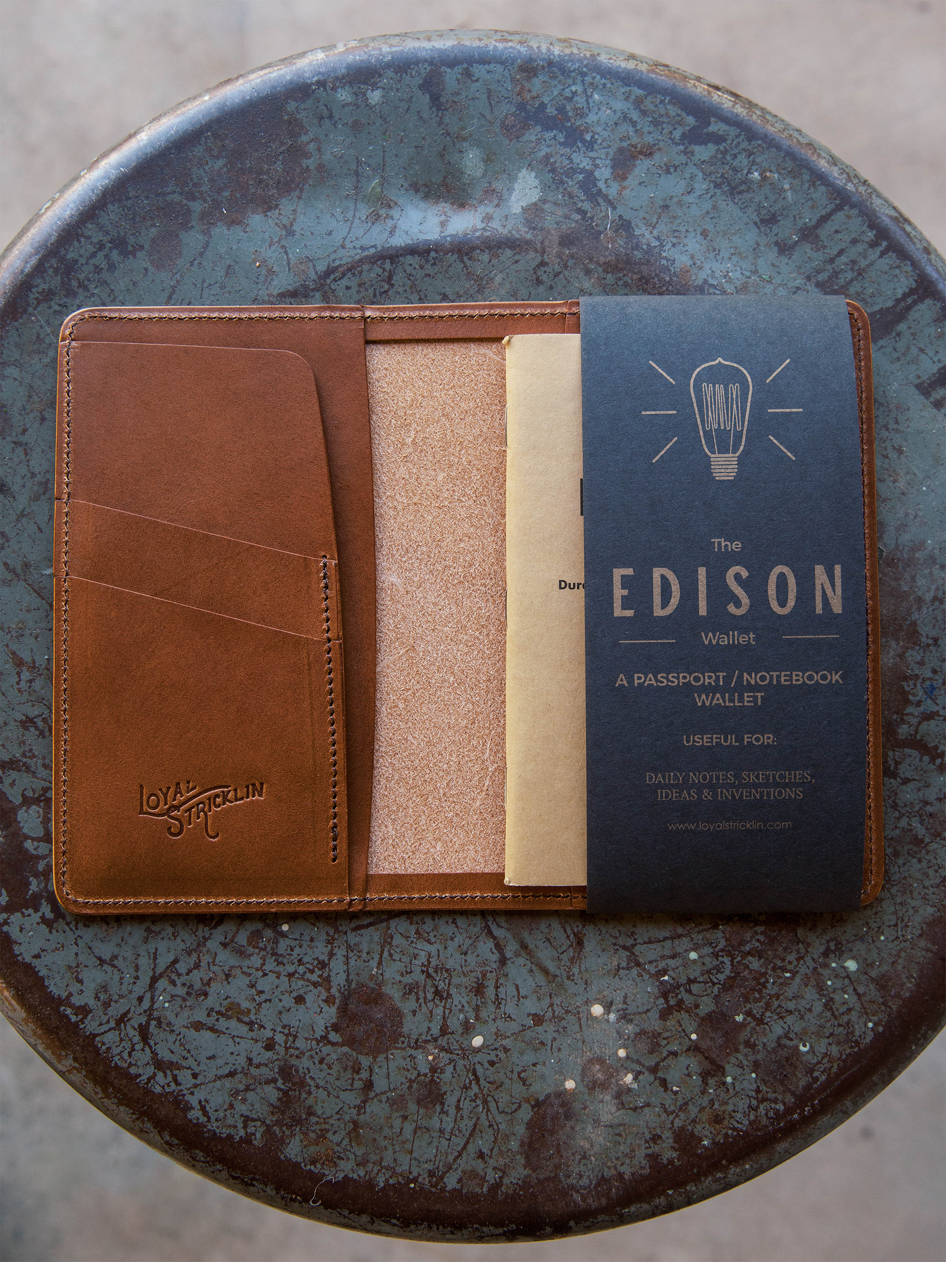 Edison Wallet - Tobacco - Arte House