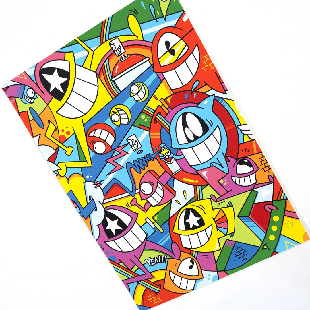 El Pez "Catch The Stars - II" Print