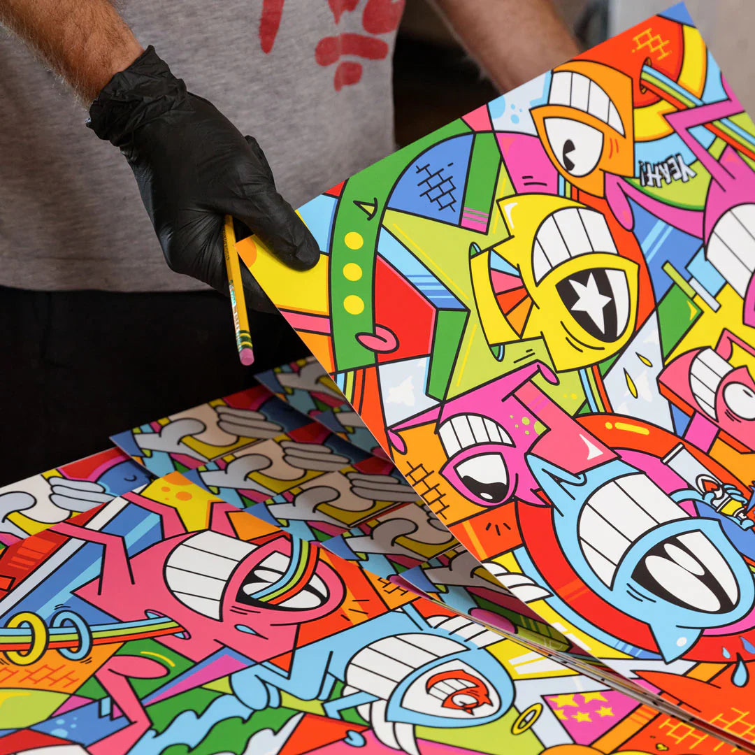 El Pez "Catch The Stars - II" Print
