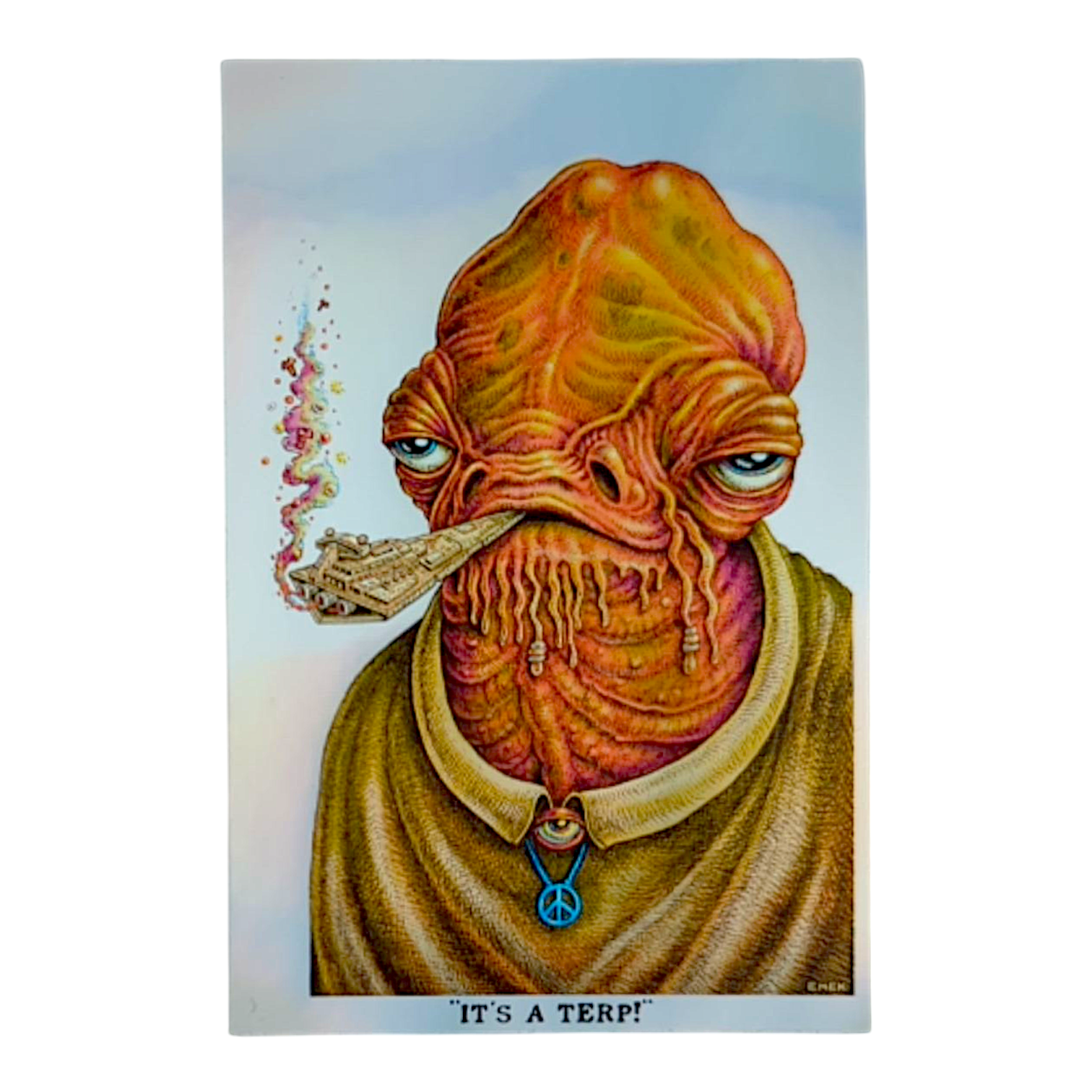 Emek It's A Terp Holographic Sticker - Arte House