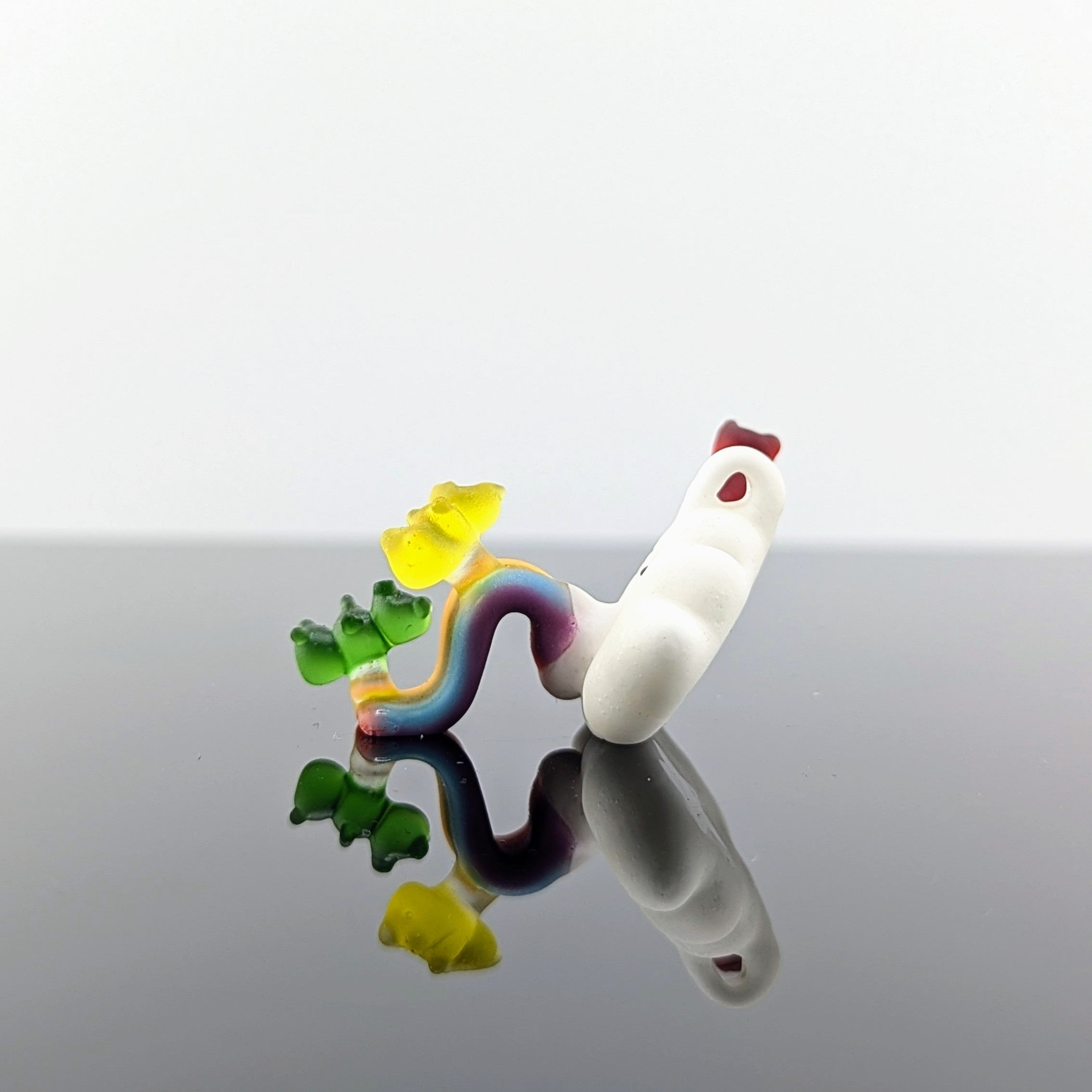 Eriko Kobayashi x Ethan Windy Pendant - Cloud with Gummy Bears & Rainbow Tongue