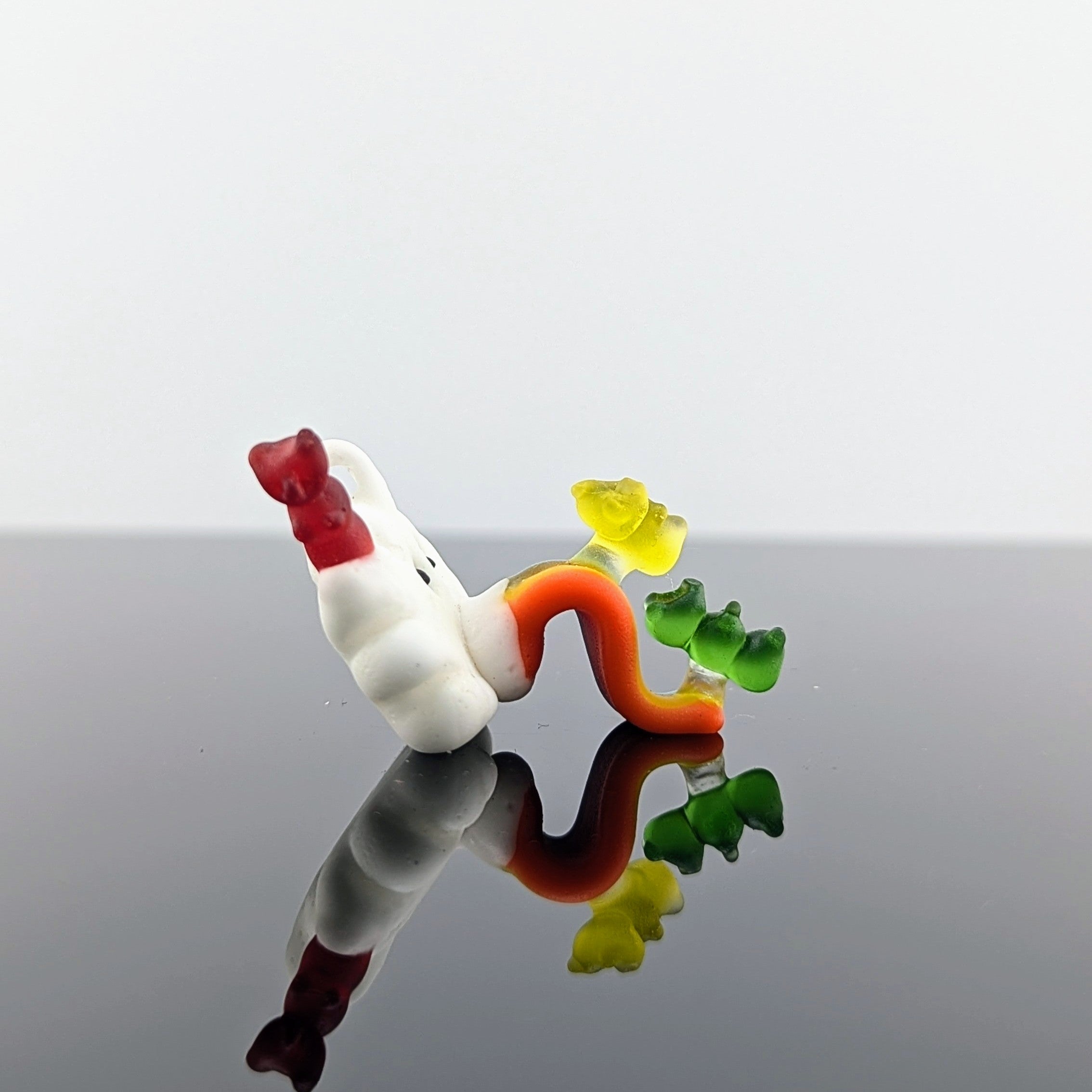 Eriko Kobayashi x Ethan Windy Pendant - Cloud with Gummy Bears & Rainbow Tongue