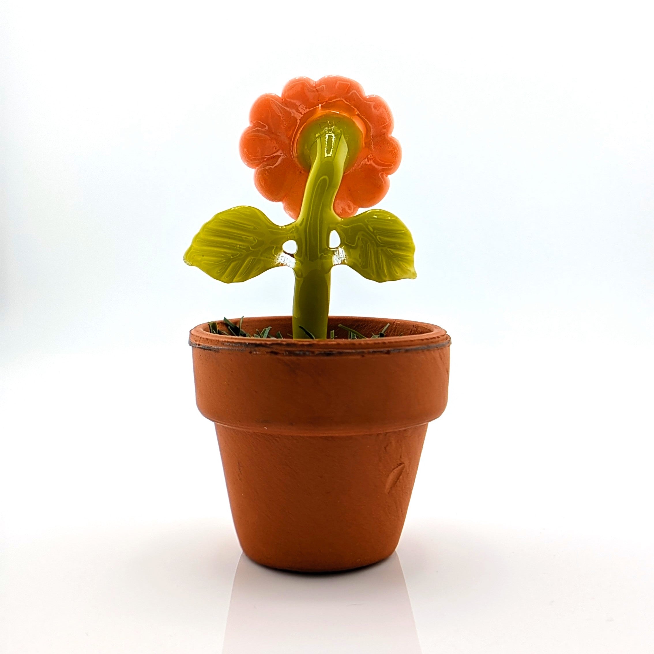 Ethan Windy "Dreamsicle" Glass Sculpture - Arte House