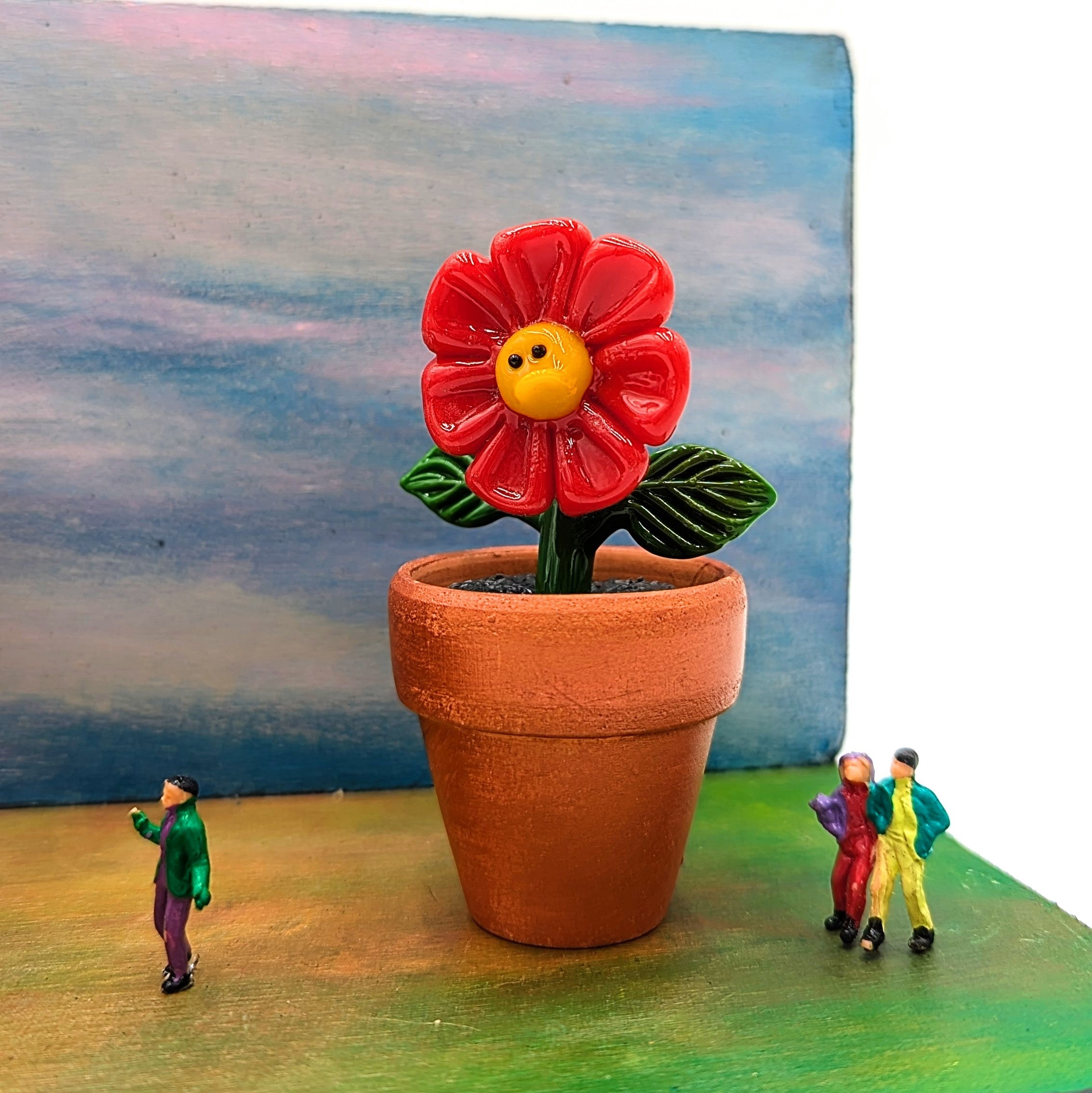 Ethan Windy "Land of the Giants" Glass Sculpture - Arte House