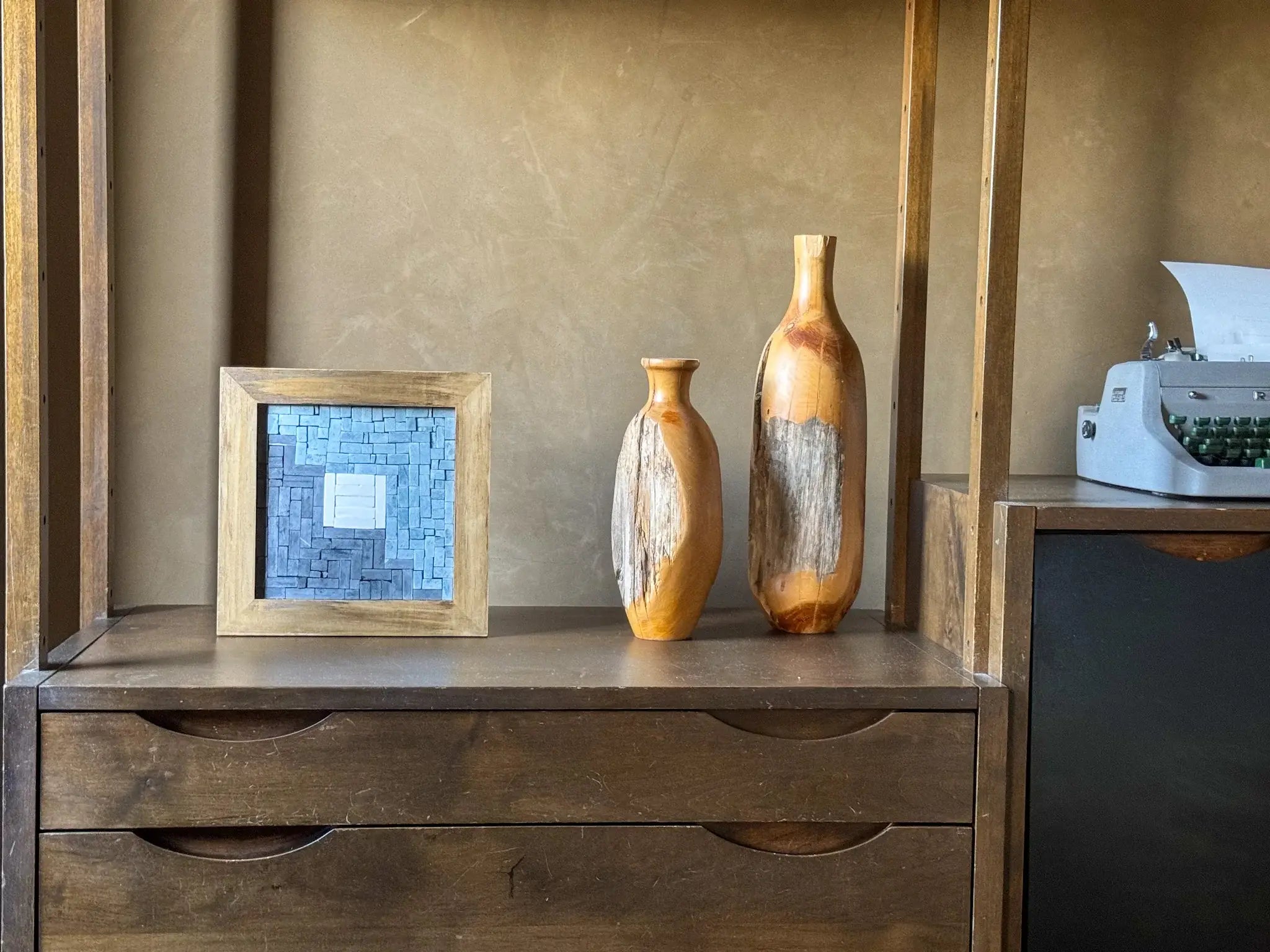 "Stepstone - Oak" -  Beginner Mosaic Kit - Wall Art