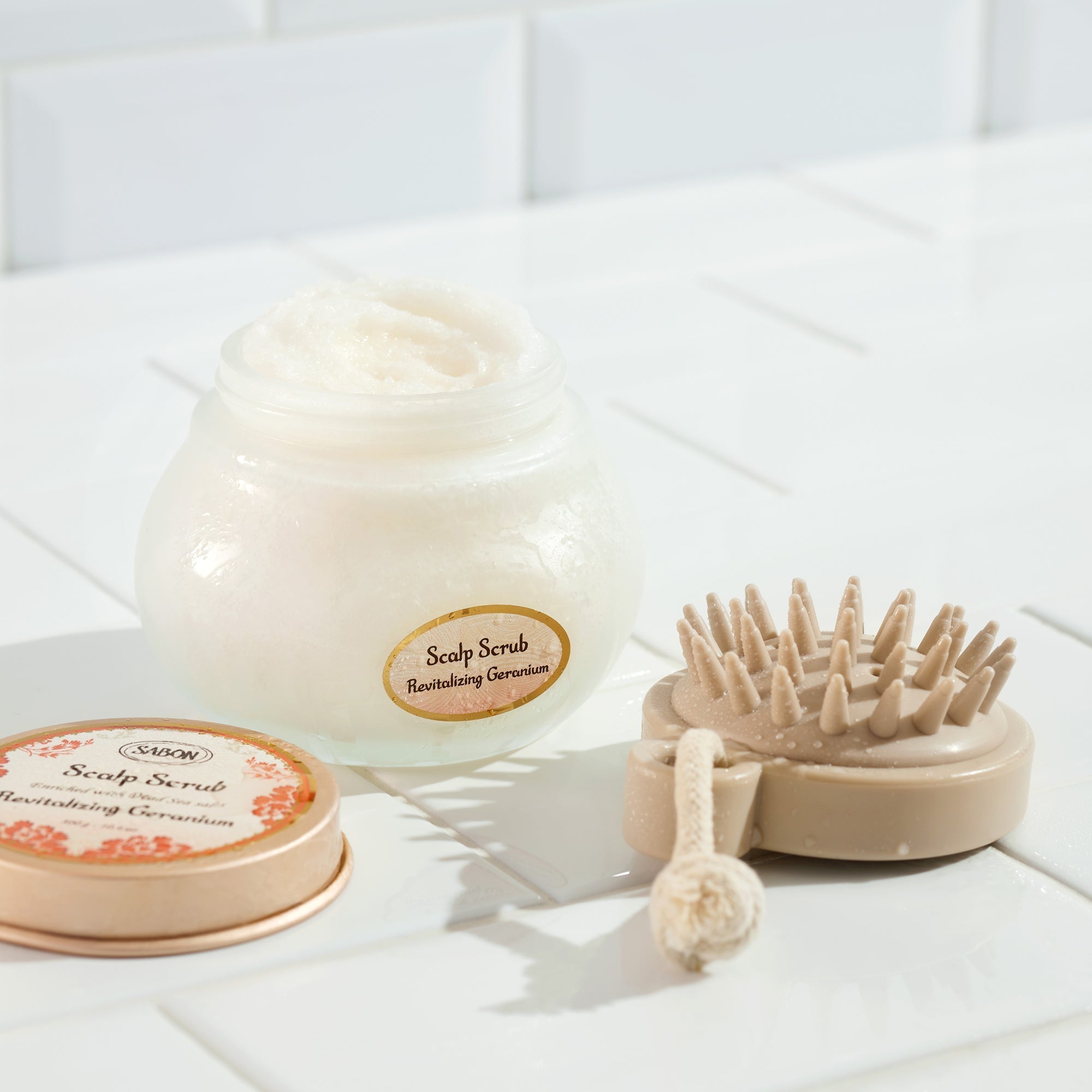 Scalp Scrub Energizing Geranium 300g - Arte House
