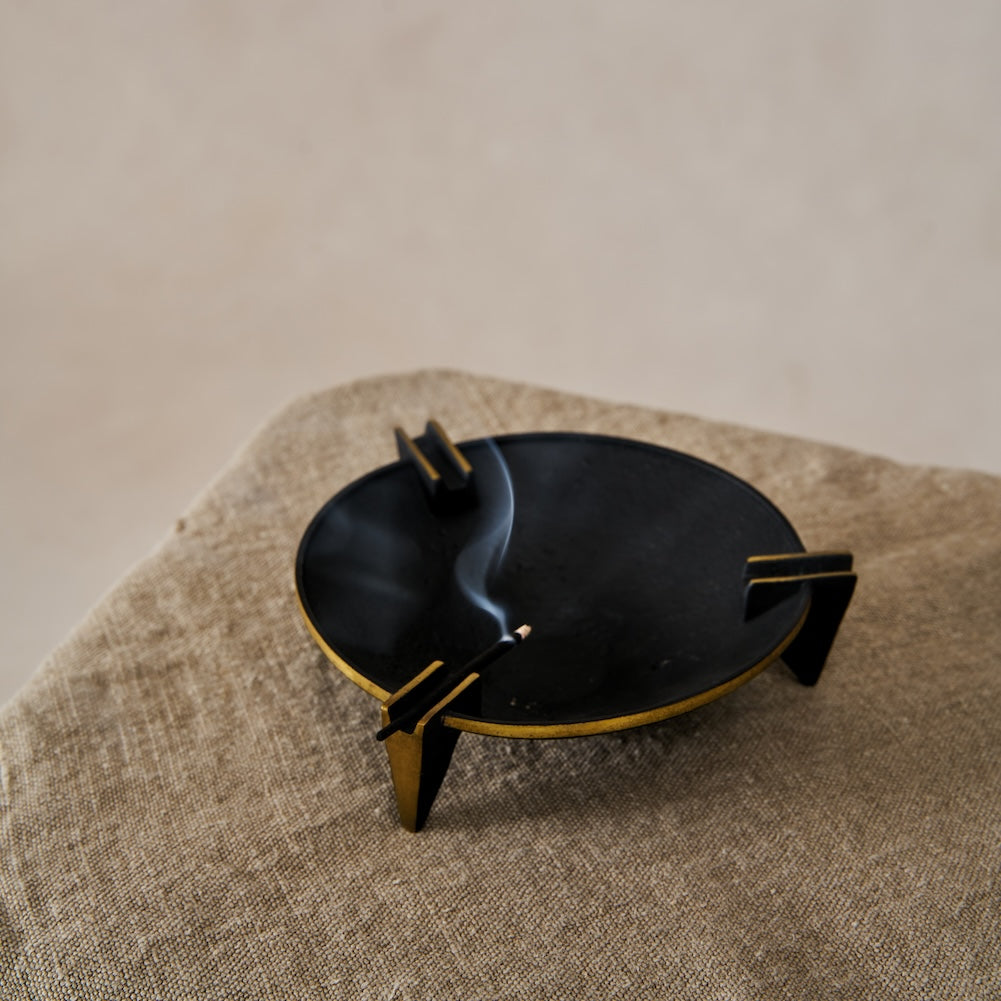 Milan Ash Tray - Black - Arte House