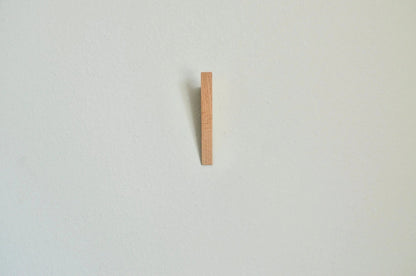 Modern Contracted Triangle Wood Hook