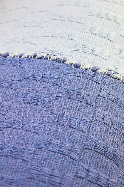 Antigua Pillow - Periwinkle Colorblocked