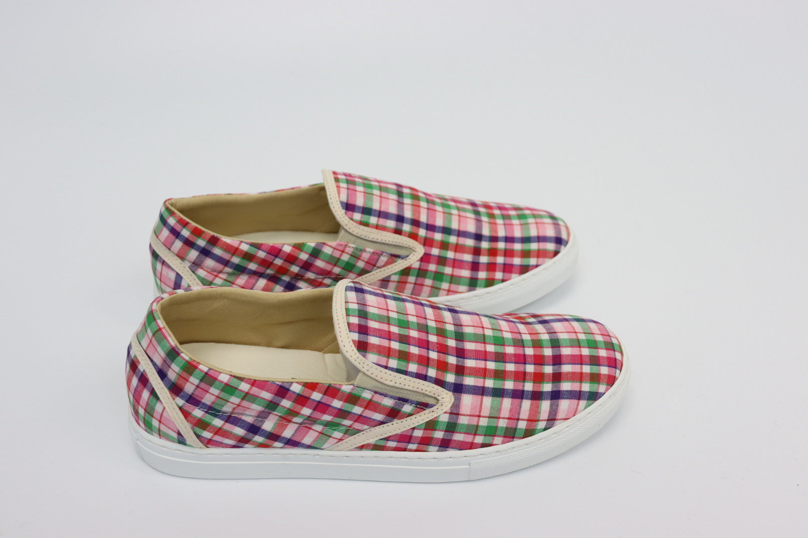 Plaid Sneakers