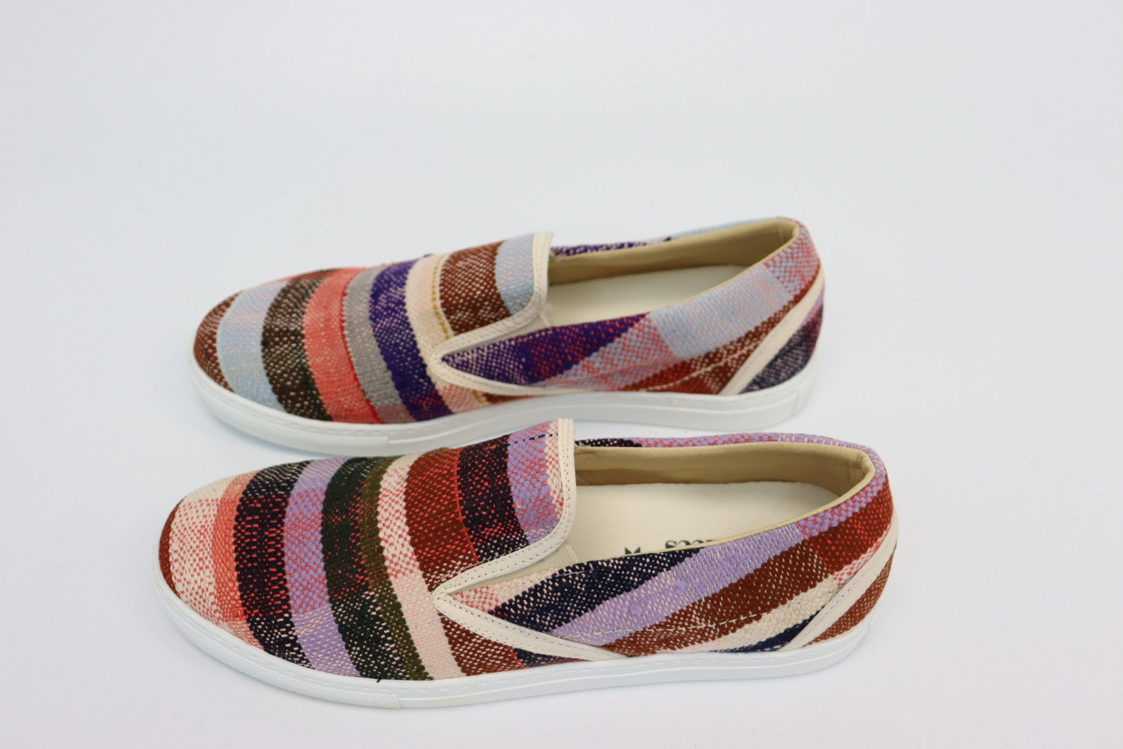 Purple and Pink Berber Sneakers - Arte House
