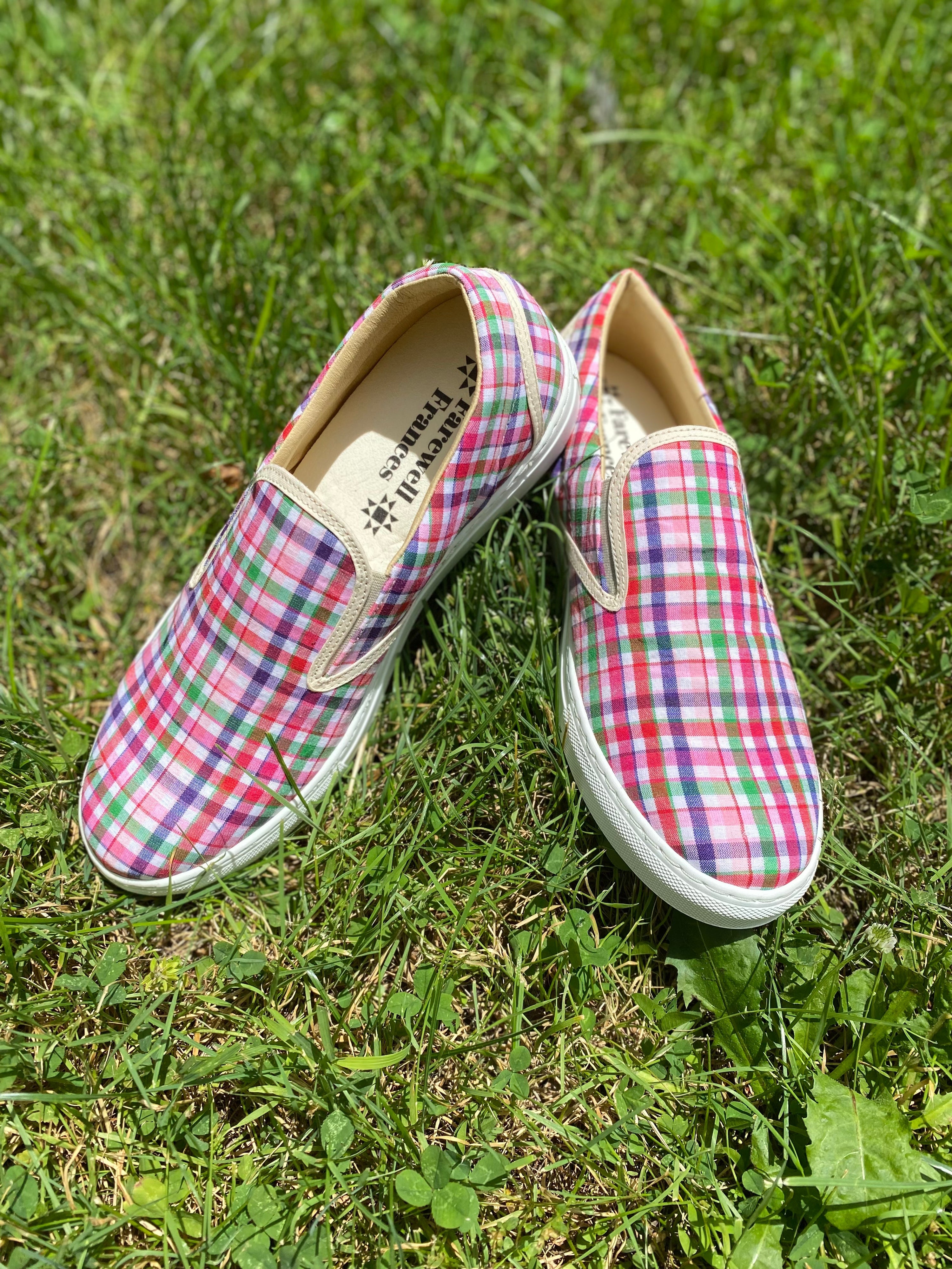 Plaid Sneakers