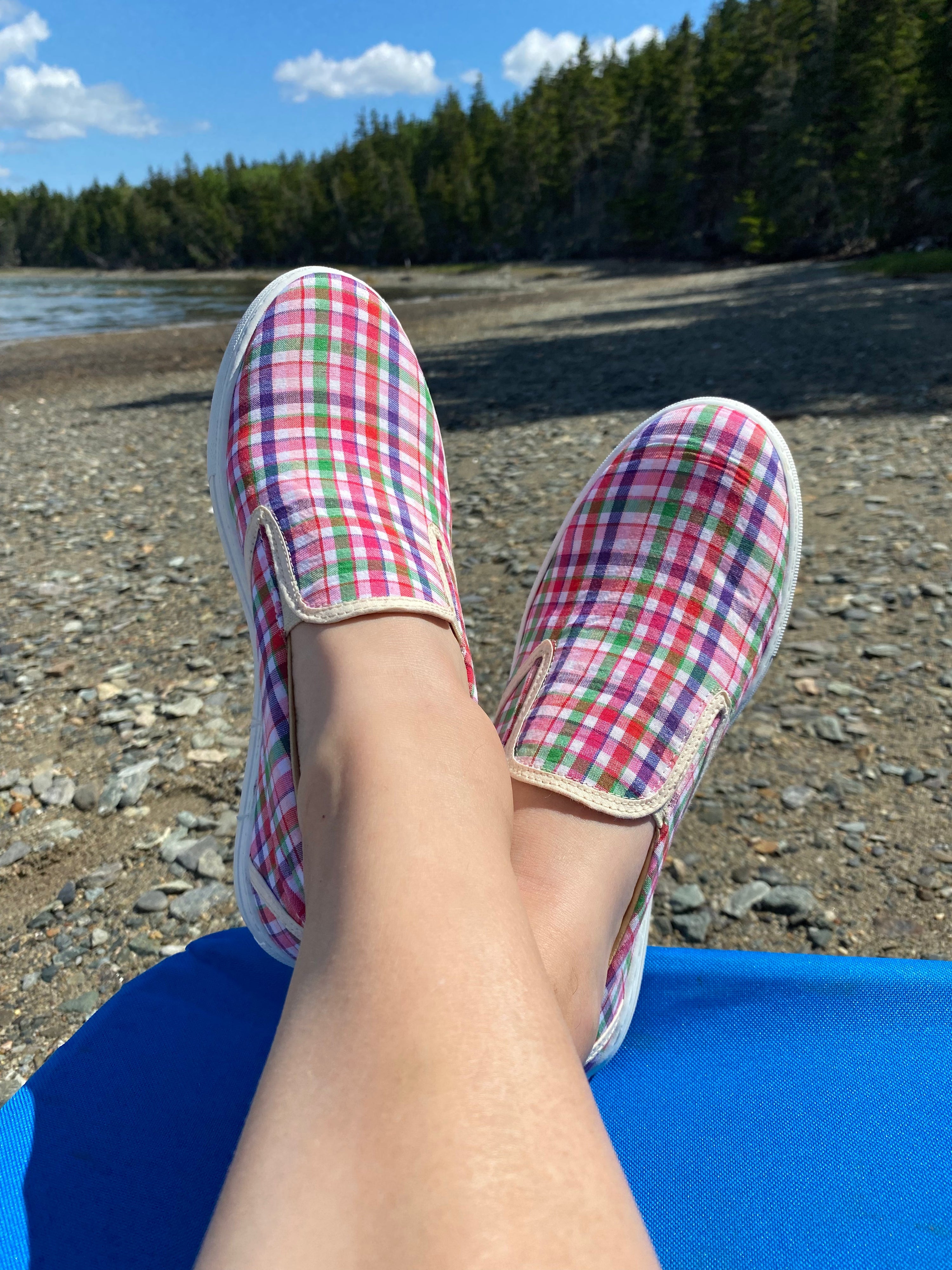 Plaid Sneakers