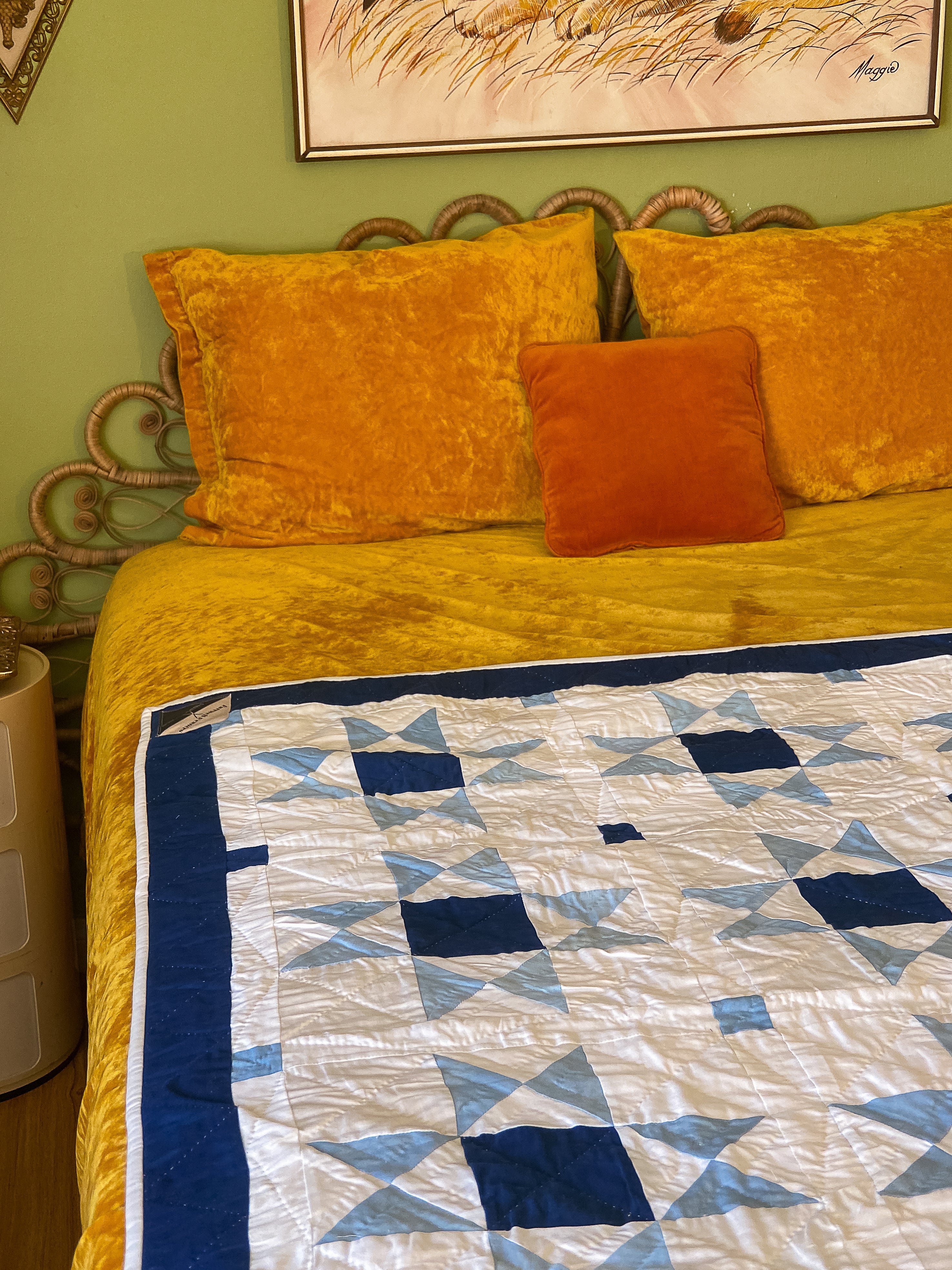 PeaceQuilts Special Edition Quilt Indigo - Ohio Star