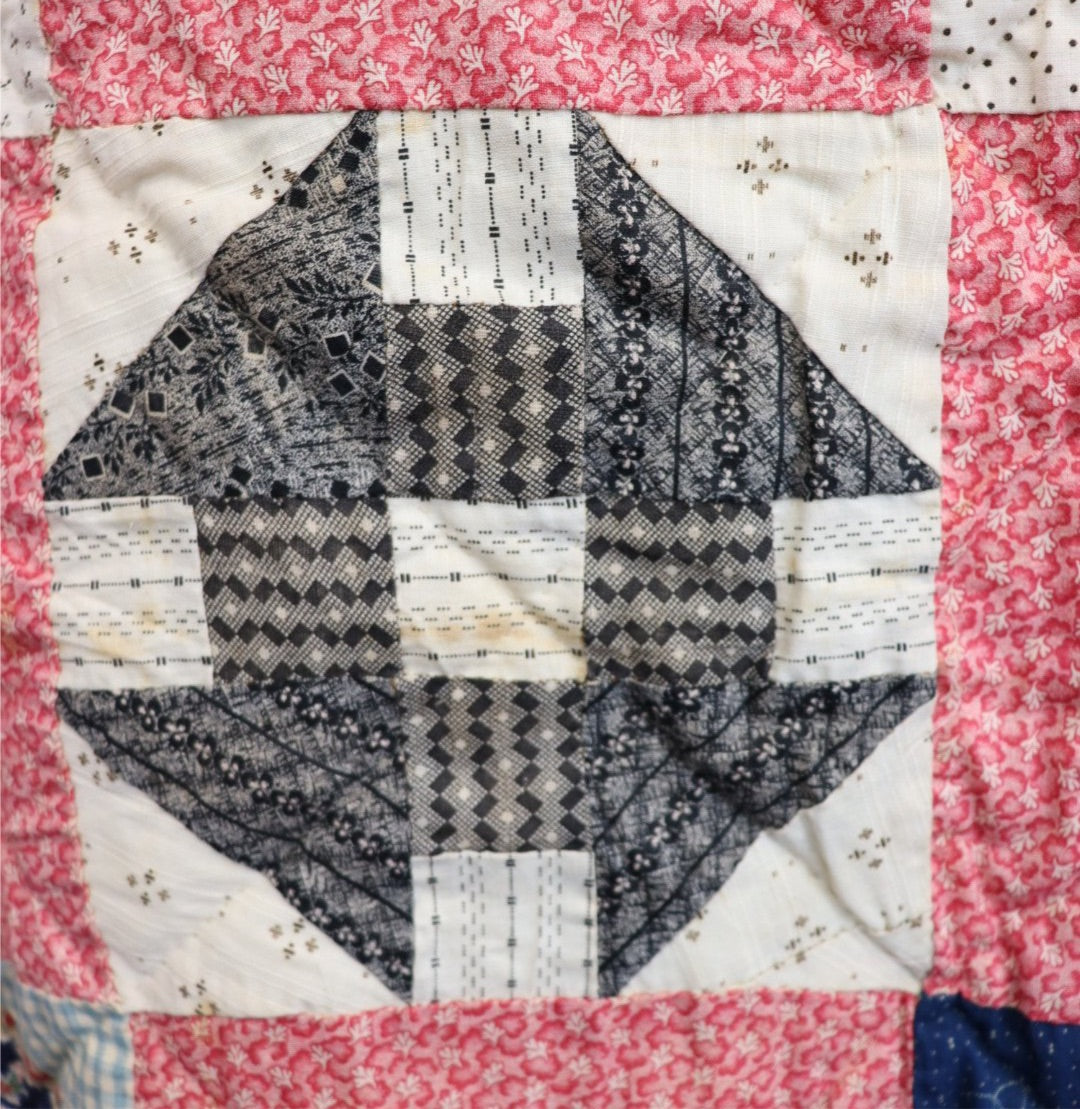 Vintage Churn Dash Quilt 1 - Arte House