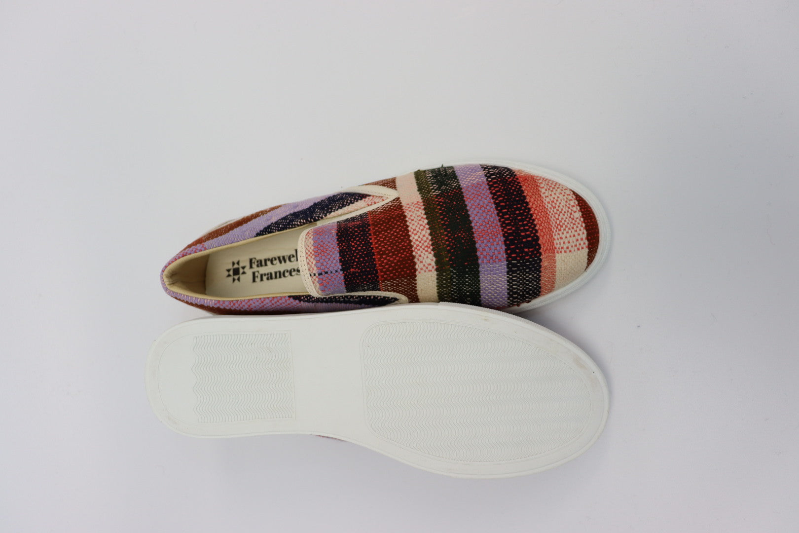 Purple and Pink Berber Sneakers - Arte House