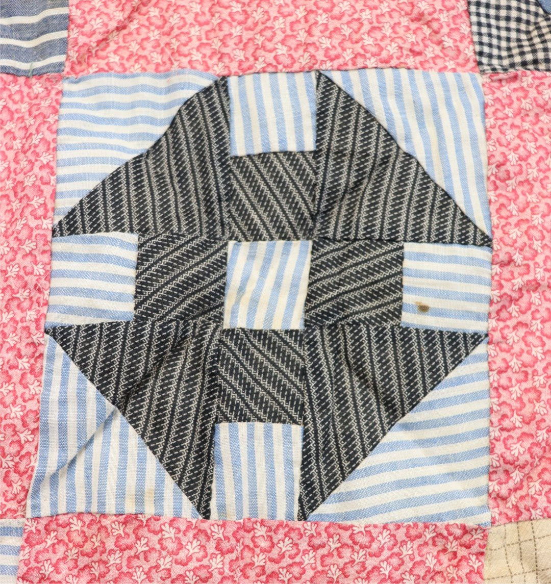 Vintage Churn Dash Quilt 1 - Arte House