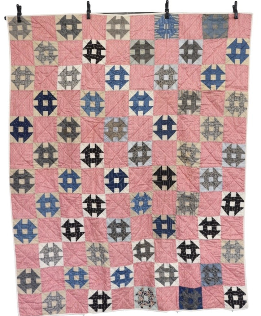 Vintage Churn Dash Quilt 1 - Arte House