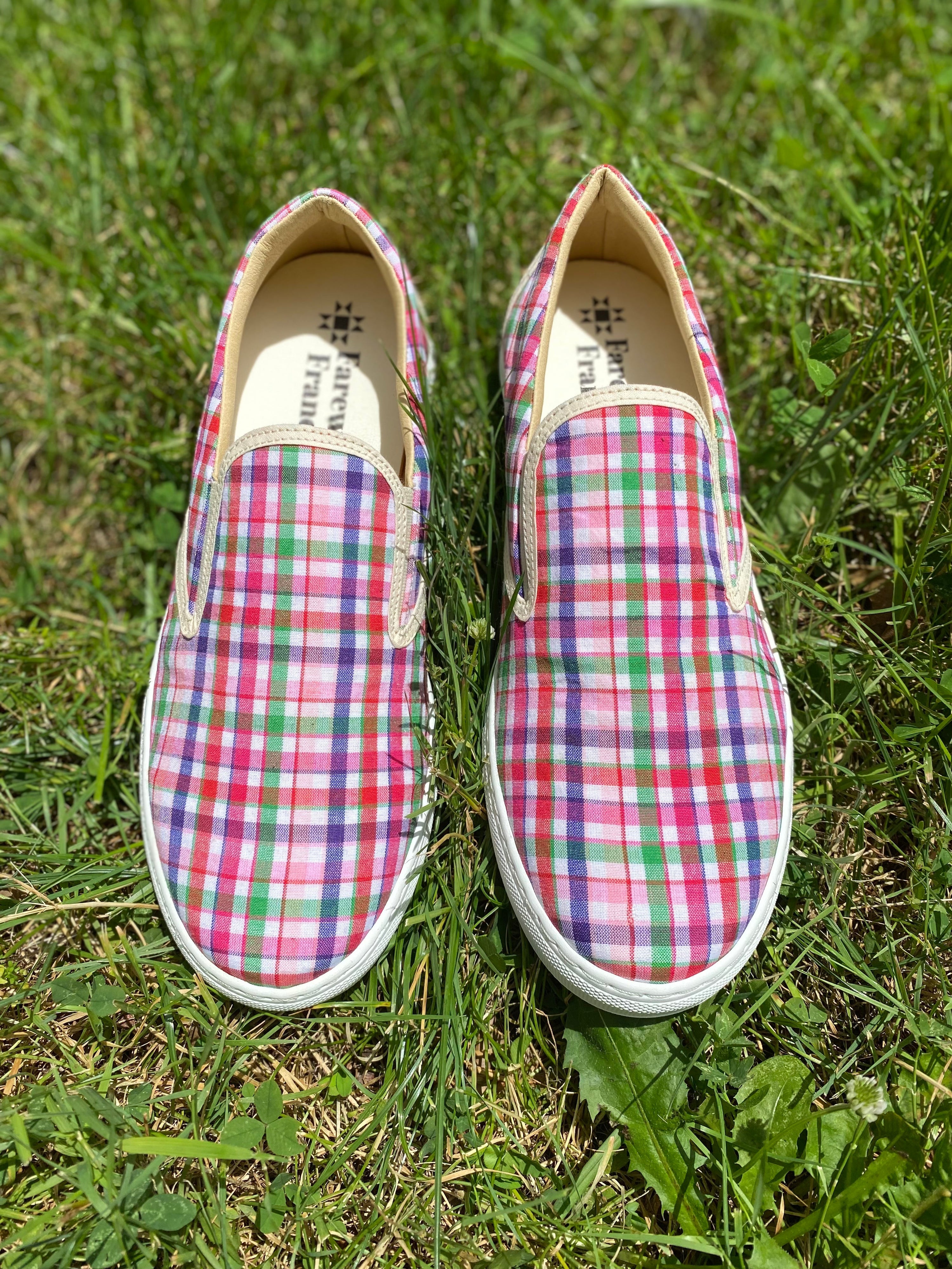 Plaid Sneakers