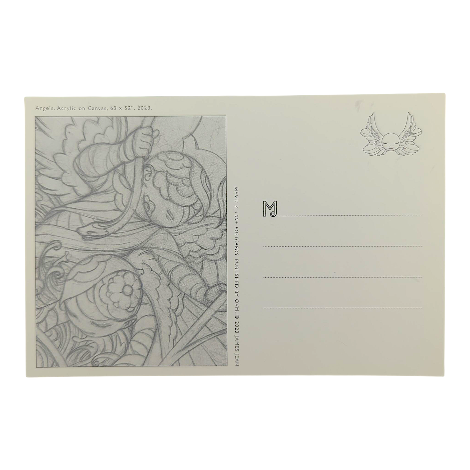 James Jean "Angels" Postcard - Arte House
