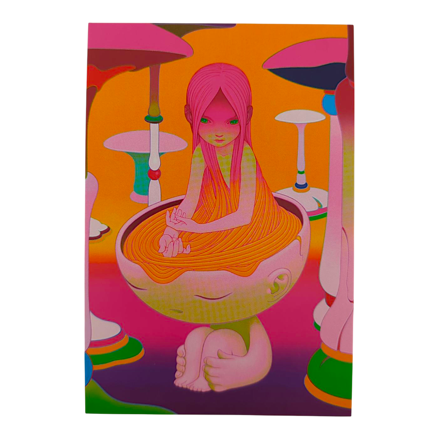 James Jean "Bath” Postcard - Arte House
