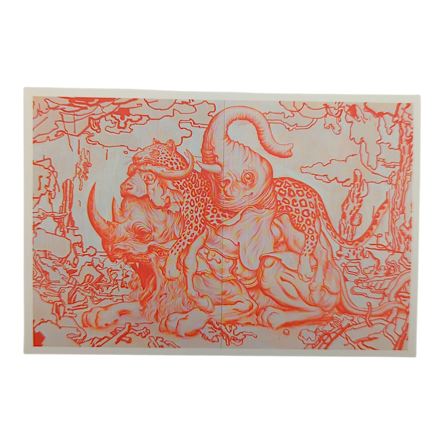 James Jean "Big Five" Postcard - Arte House