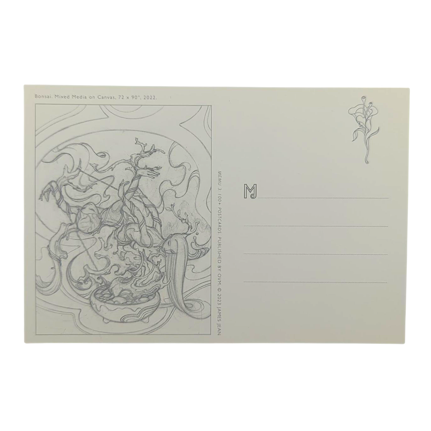 James Jean “Bonsai" Postcard