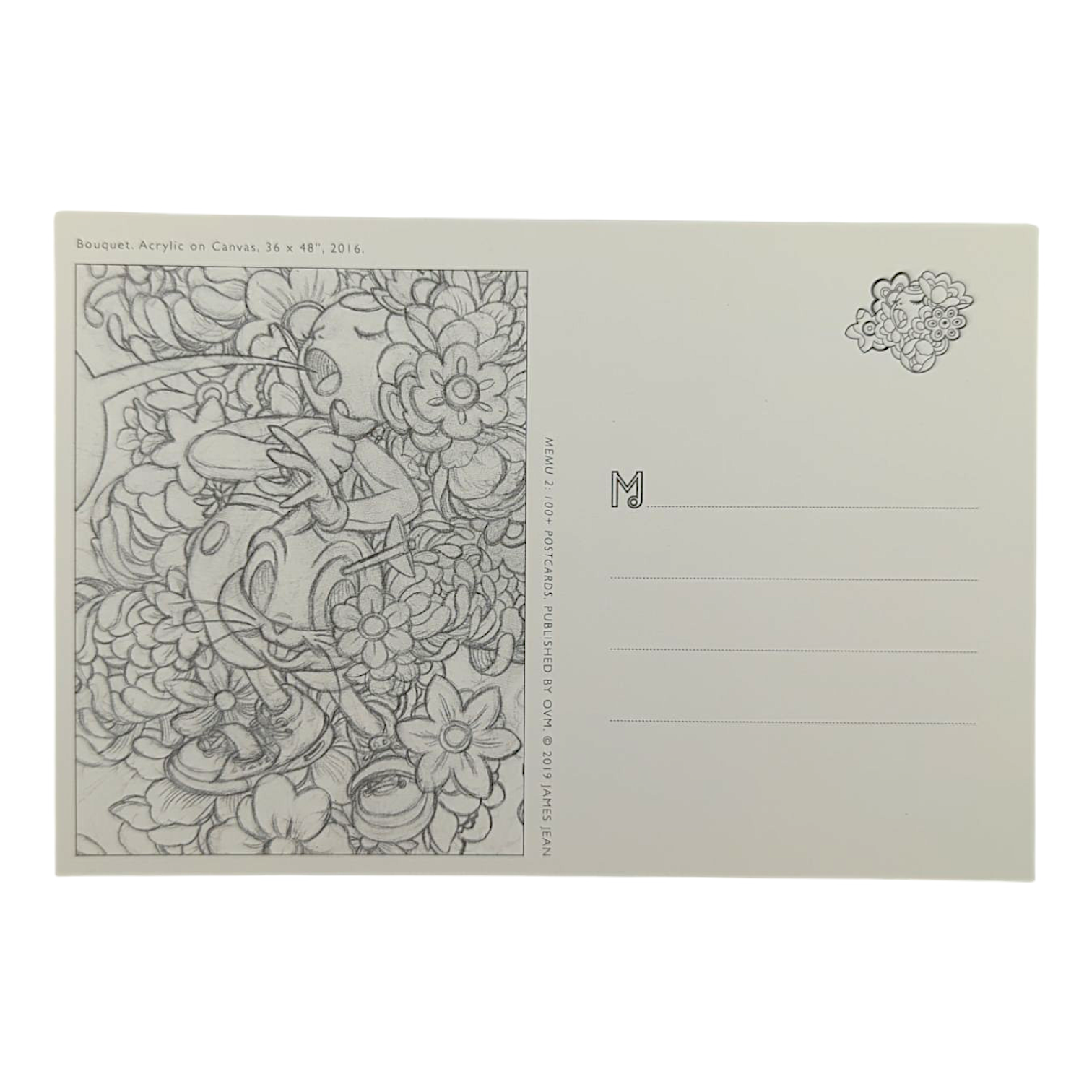 James Jean "Bouquet" Postcard - Arte House
