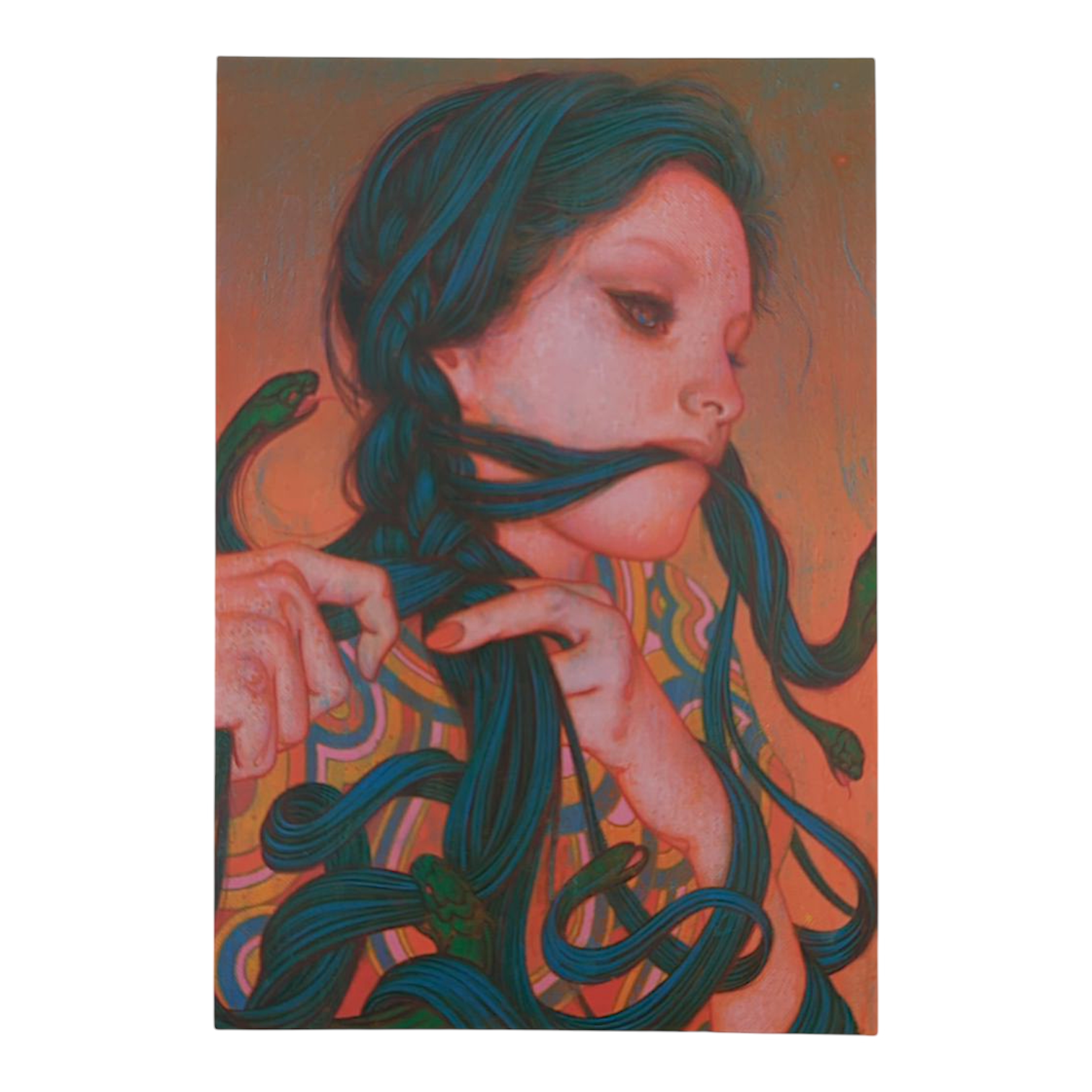 James Jean "Braid III” Postcard - Arte House