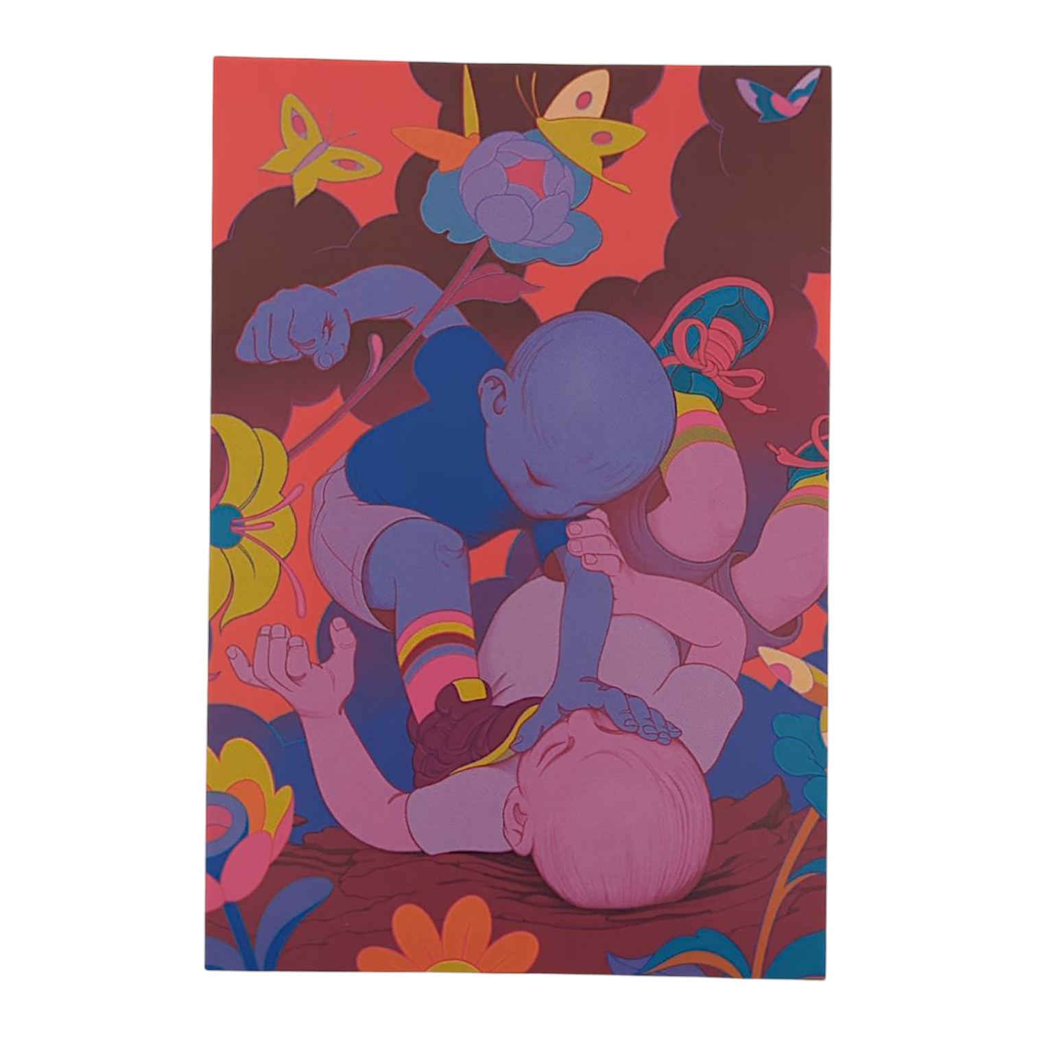 James Jean "Brawl” Postcard - Arte House