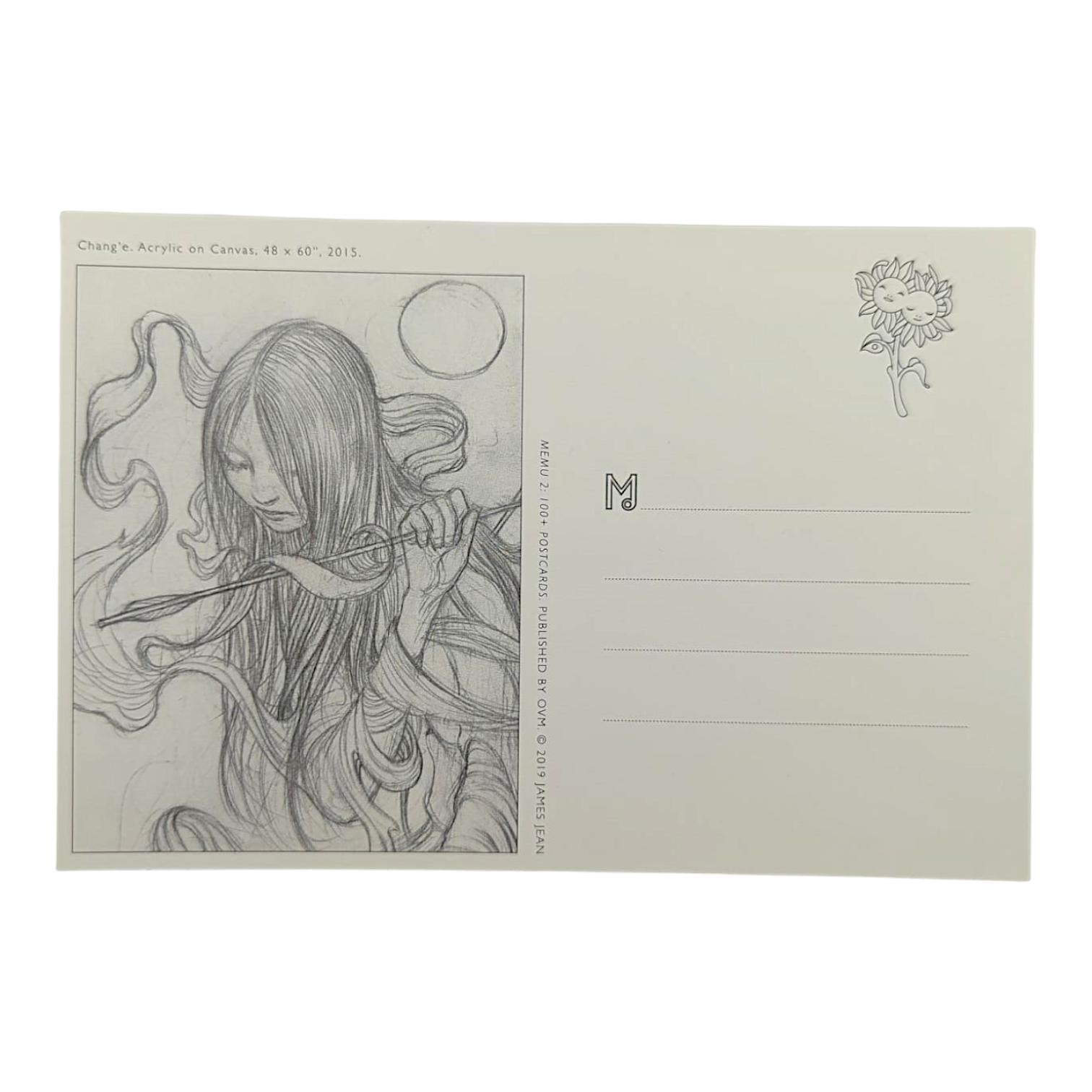 James Jean "Chang'e" Postcard - Arte House