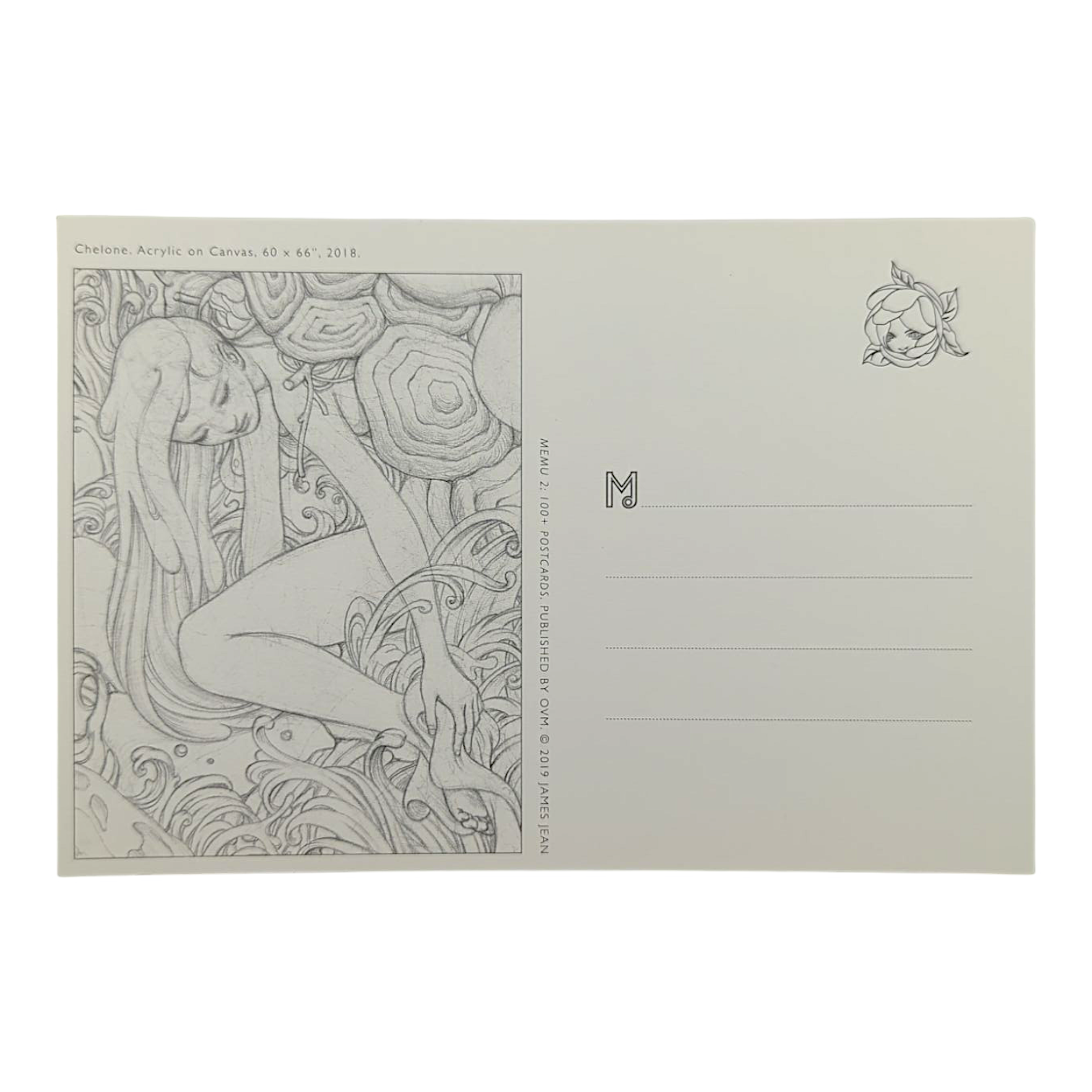 James Jean "Chelone" Postcard