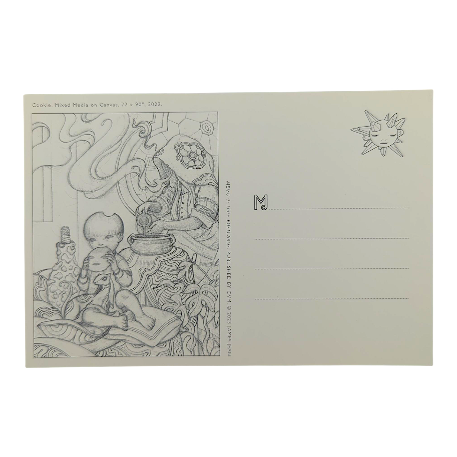 James Jean "Cookie" Postcard - Arte House