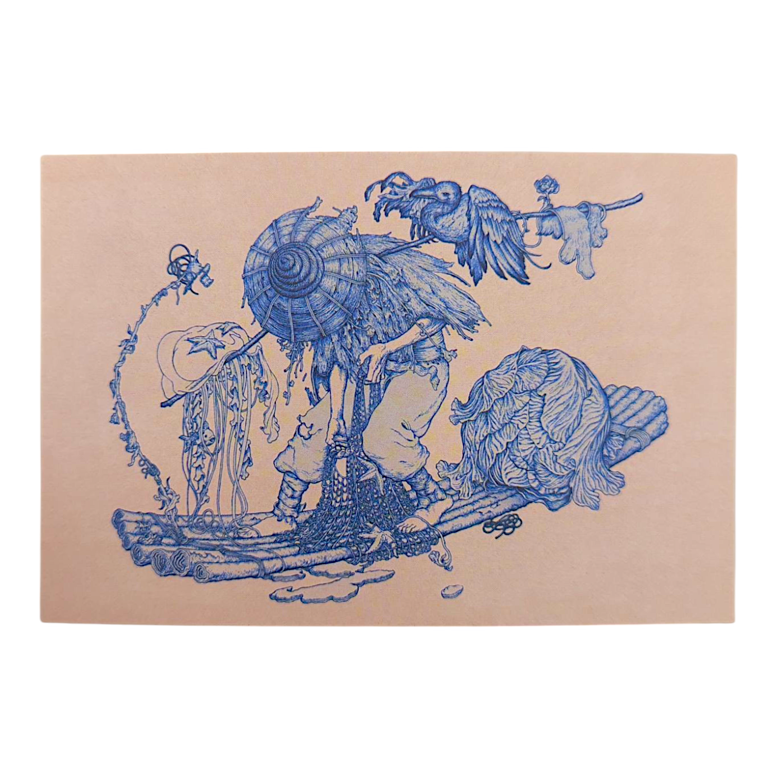 James Jean "Cormorant" Postcard - Arte House