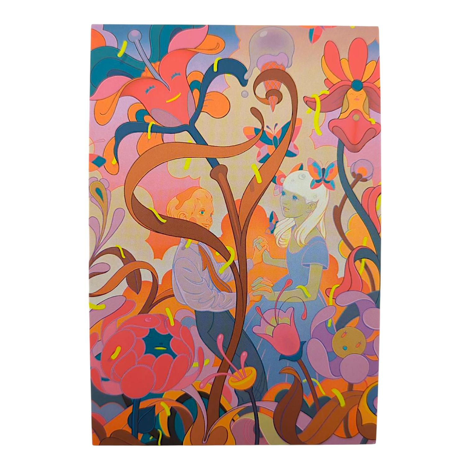 James Jean "Dance" Postcard