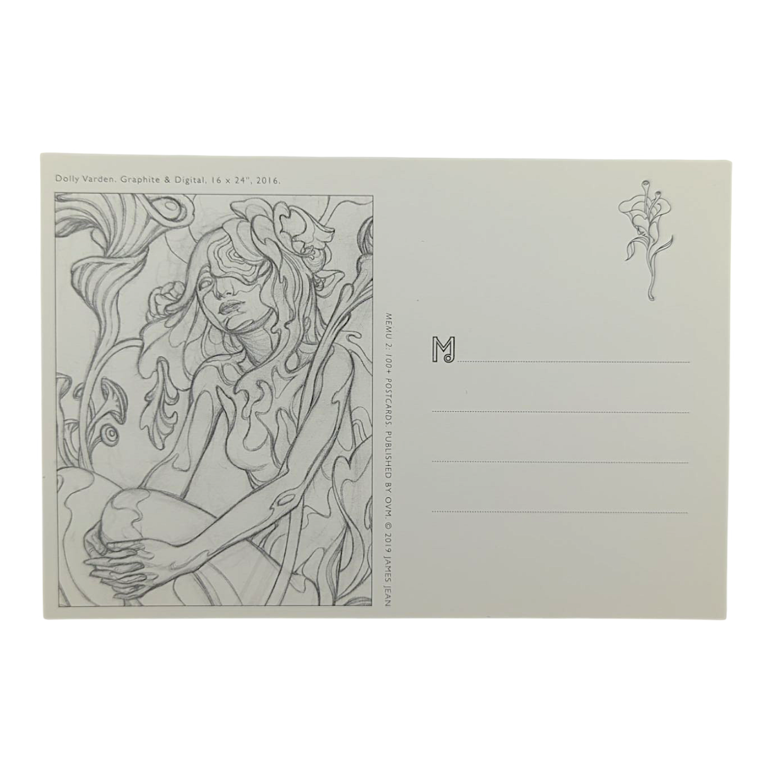 James Jean "Dolly Varden" Postcard - Arte House