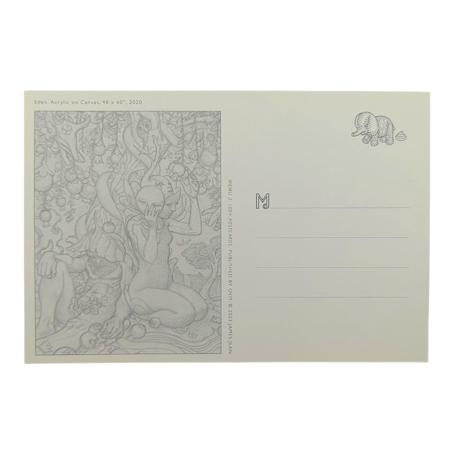 James Jean “Eden" Postcard - Arte House