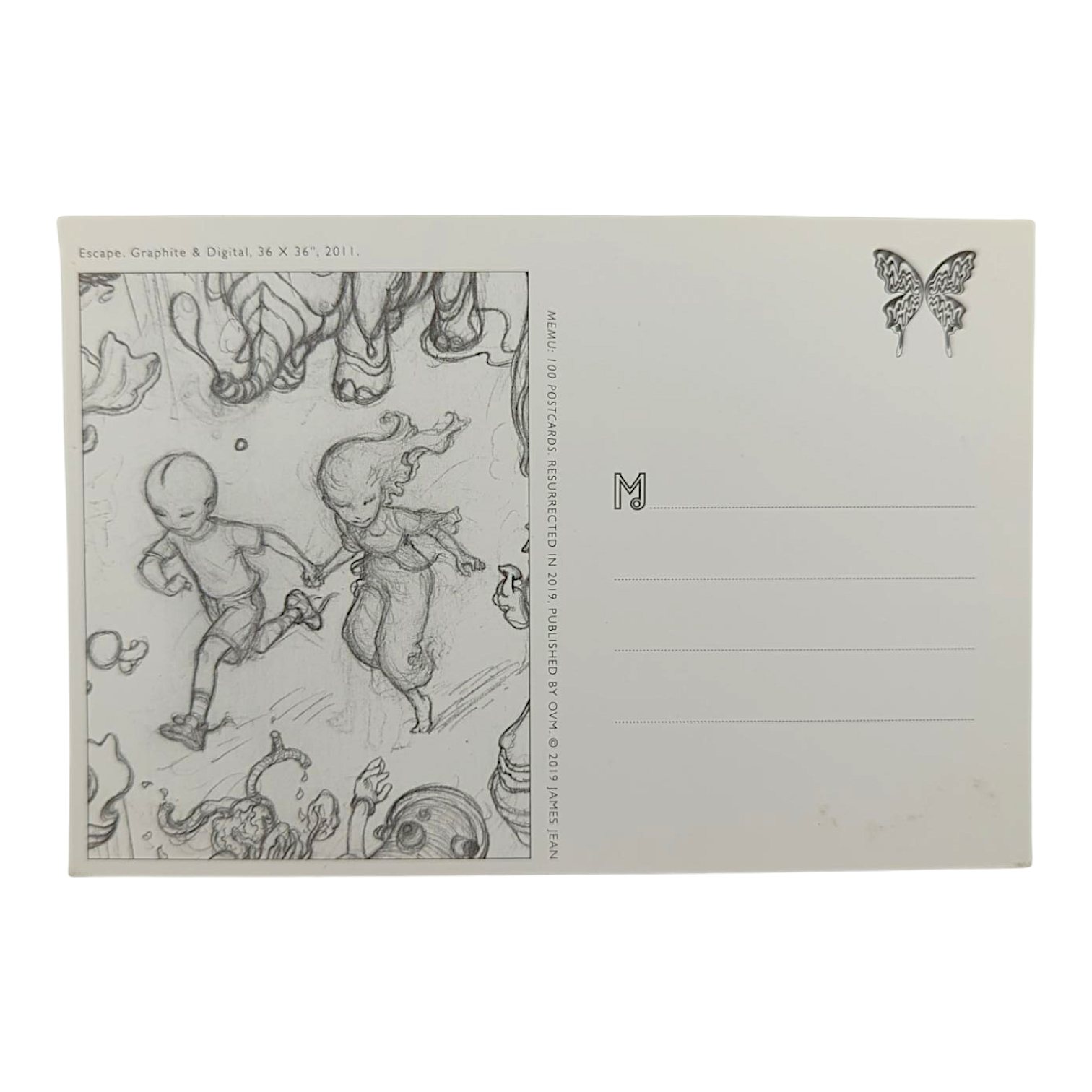 James Jean "Escape" Postcard - Arte House