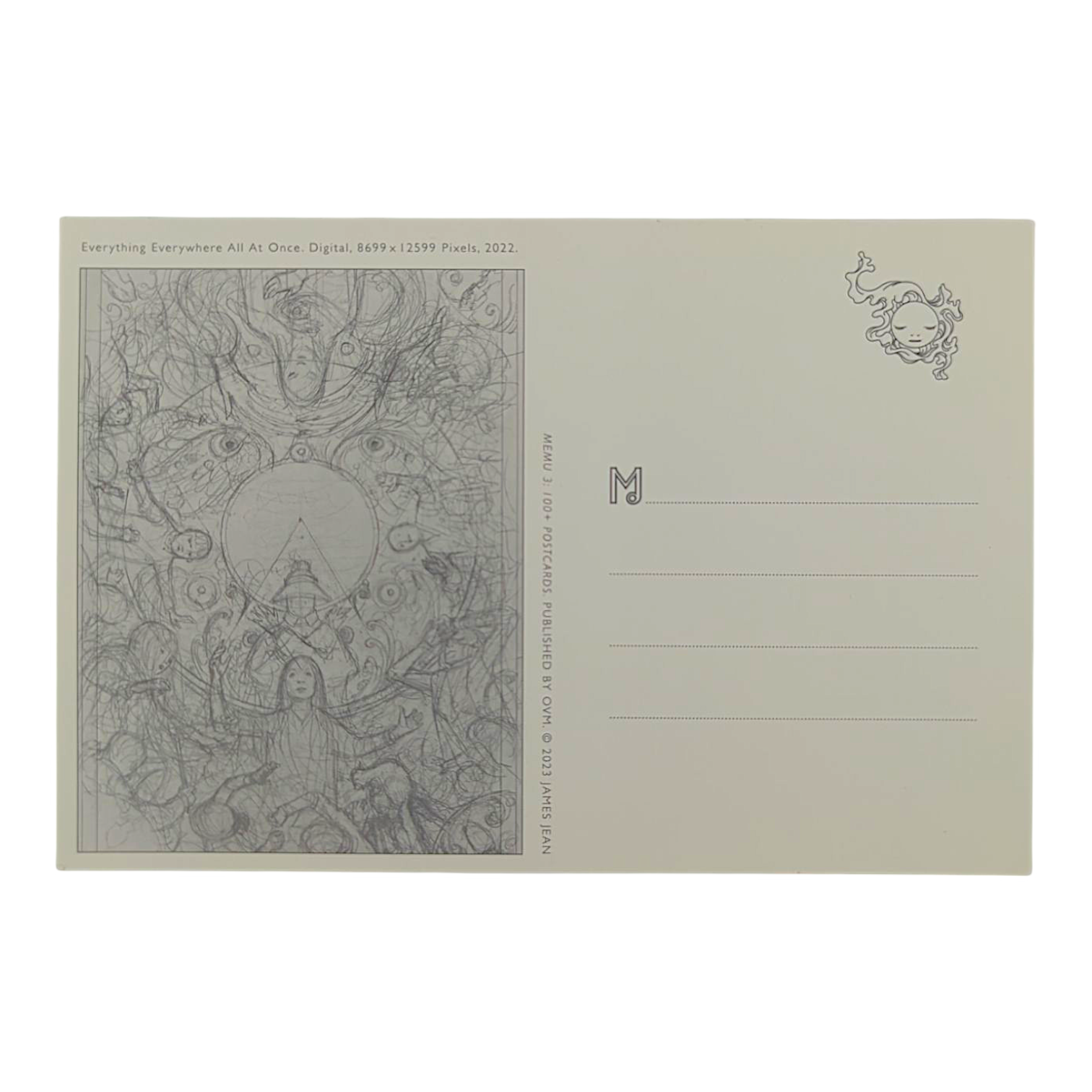 James Jean "Everything Everywhere All At Once” Postcard - Arte House