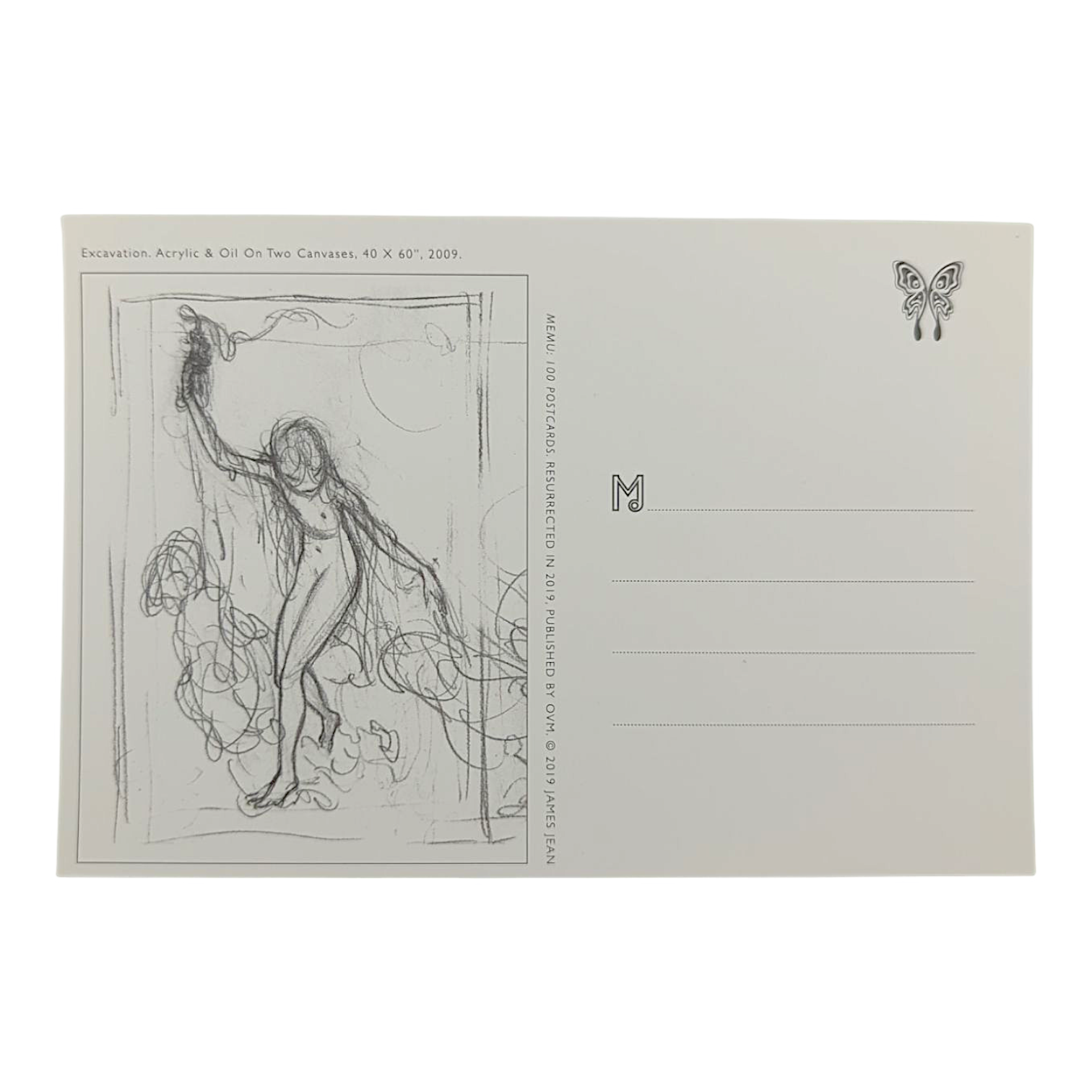 James Jean "Excavation" Postcard - Arte House