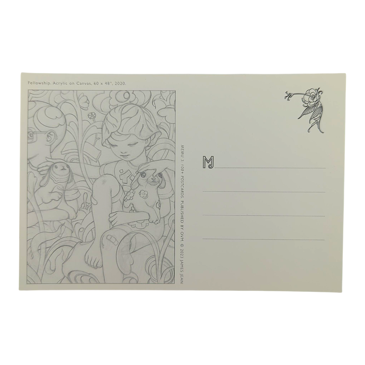 James Jean "Fellowship" Postcard