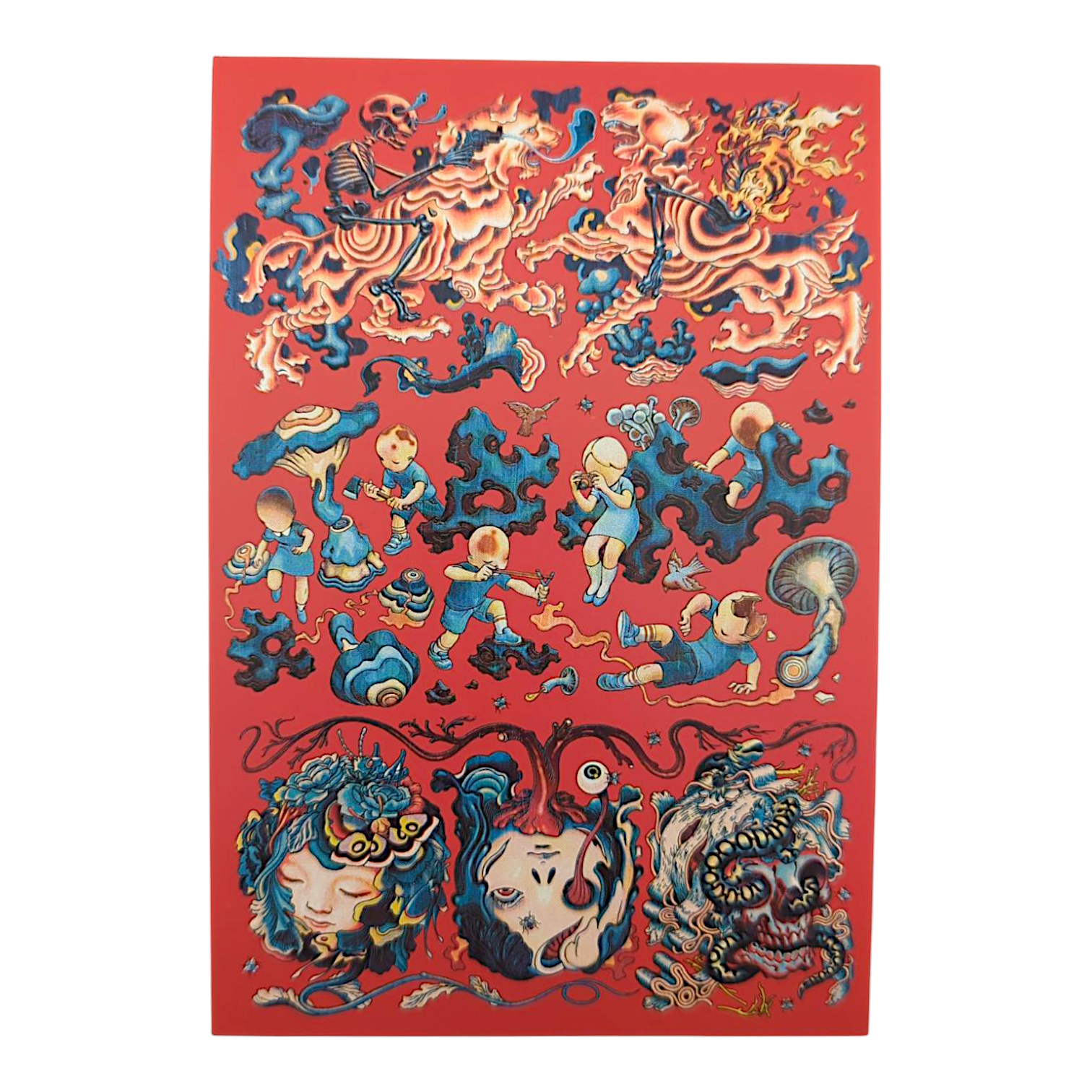 James Jean "Flash I" Postcard