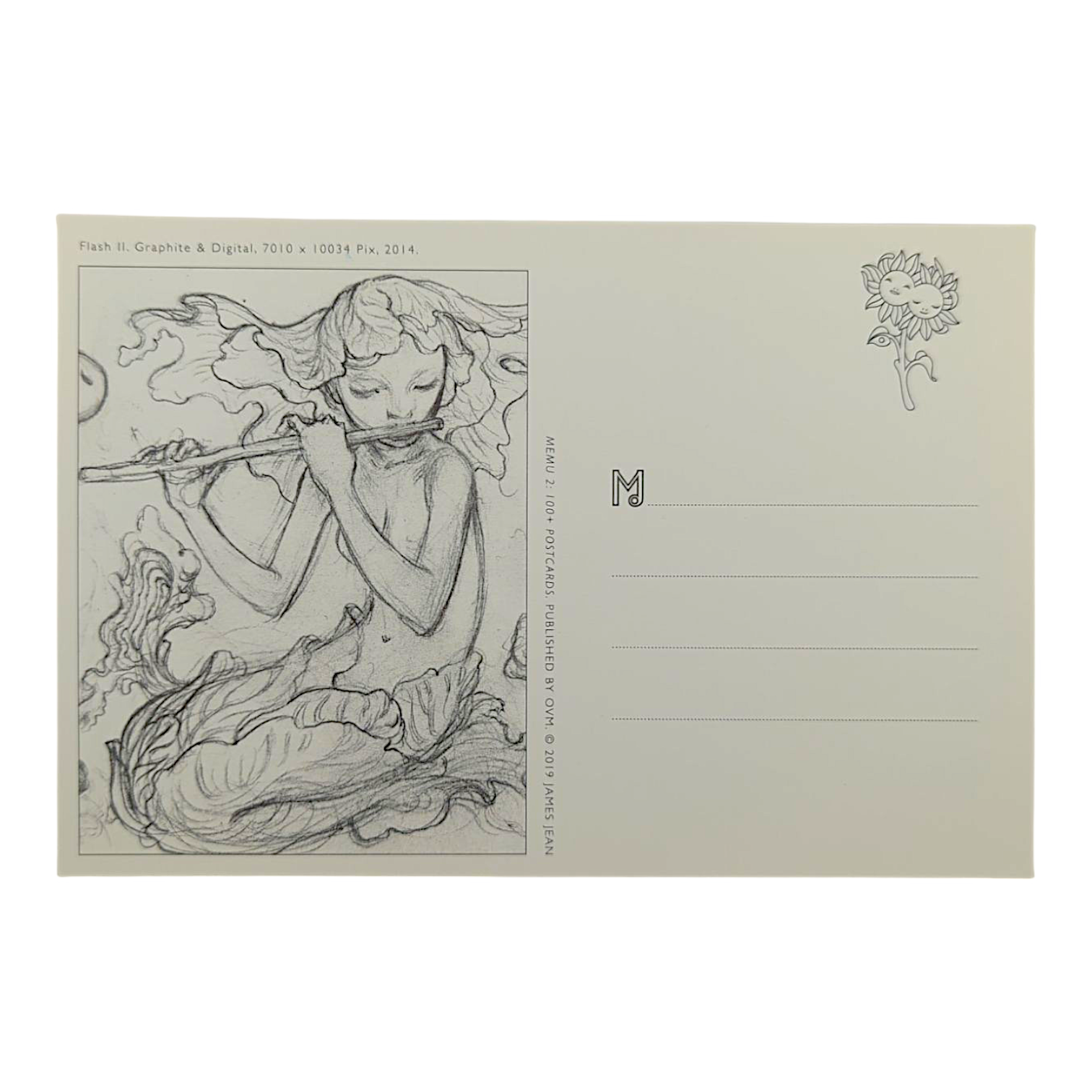 James Jean "Flash II" Postcard