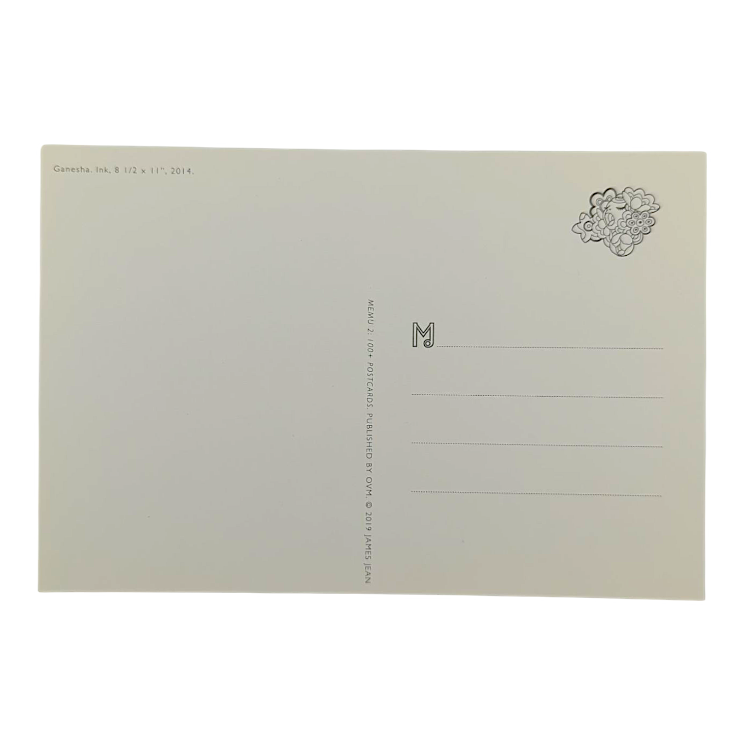 James Jean "Ganesha" Postcard