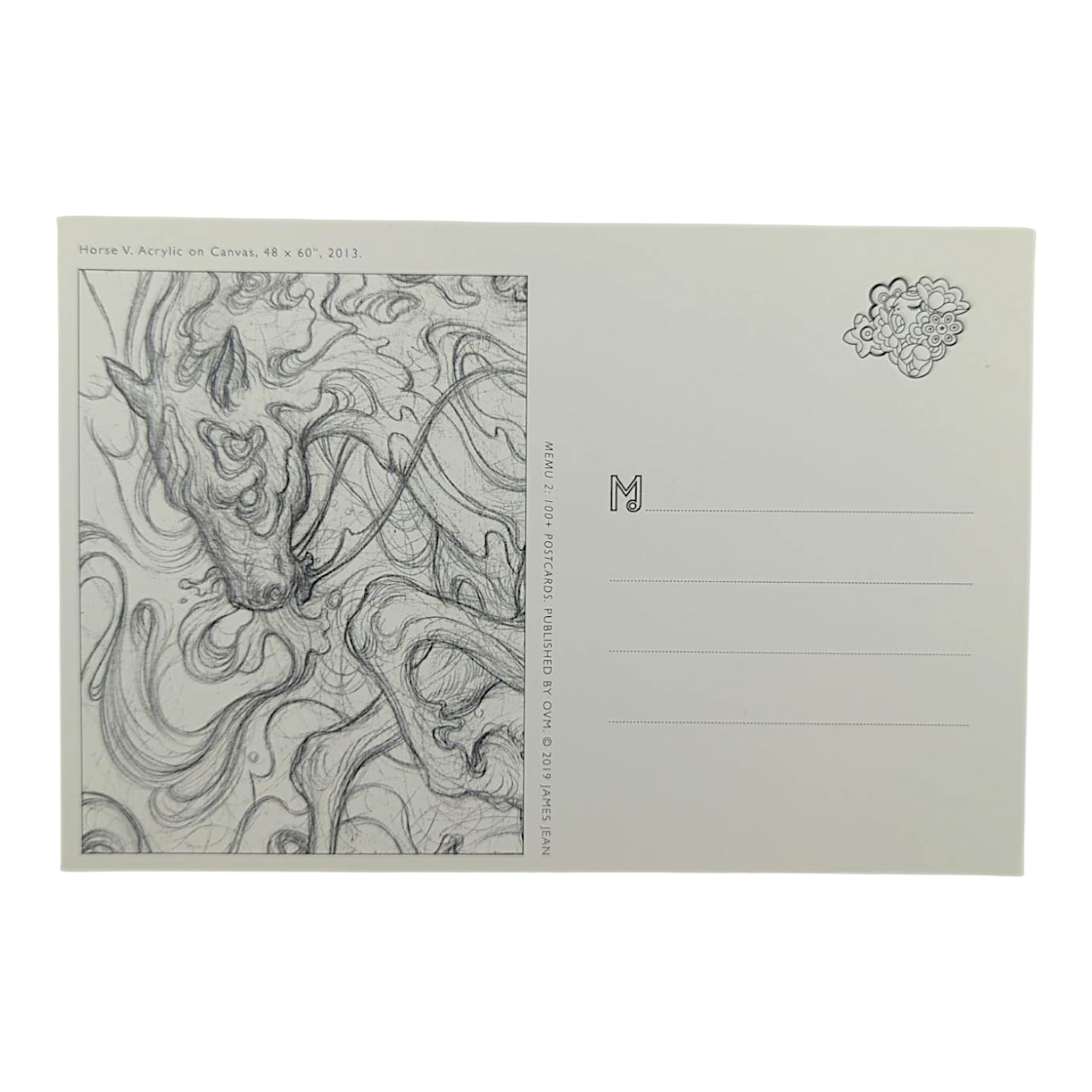 James Jean "Horse V" Postcard - Arte House